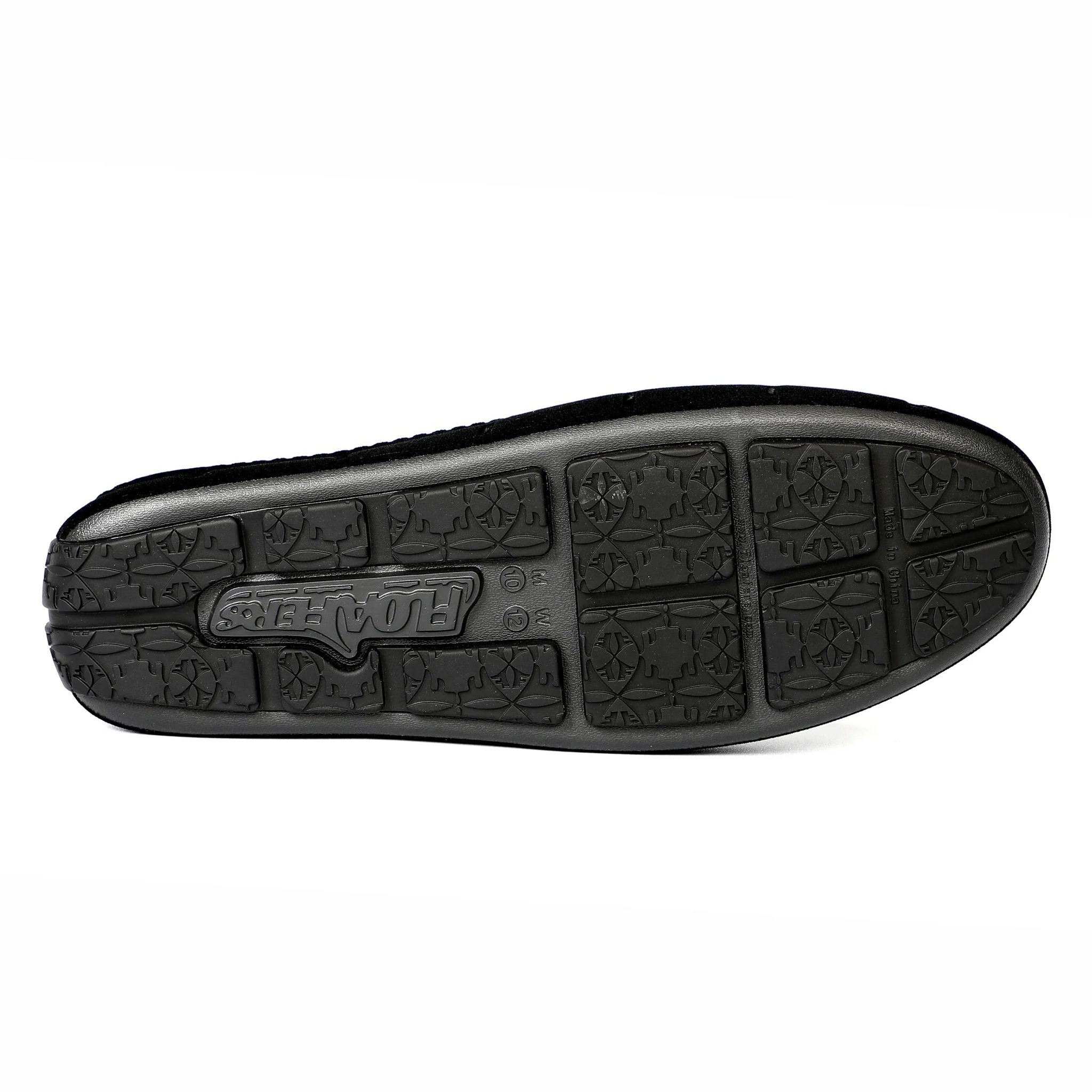 BLACK VEGAN SUEDE SUNSET SLIDE - Image 7