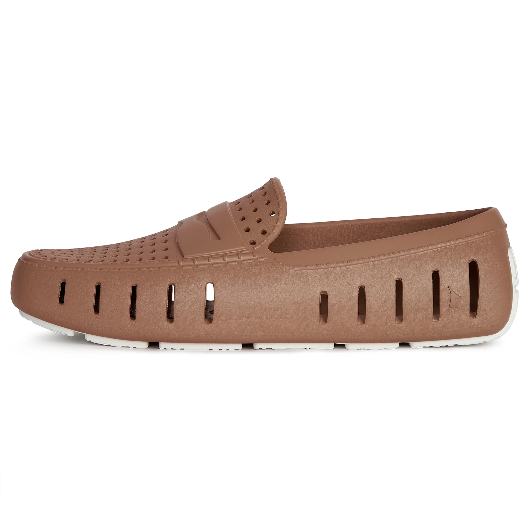 Men's Country Club Tan Bright White Loafers - Image 4