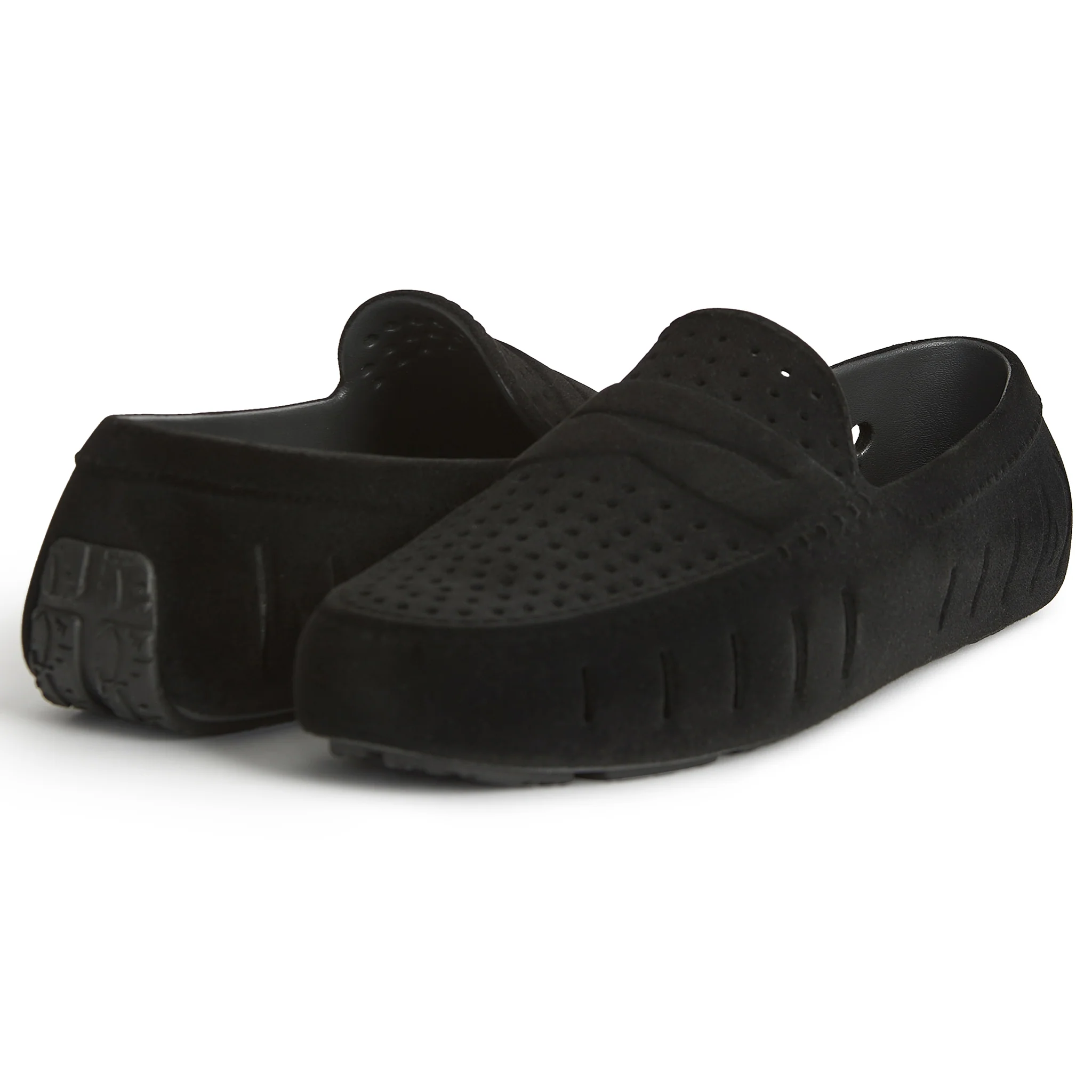 Men's Country Club Black Suede Loafers - Image 3