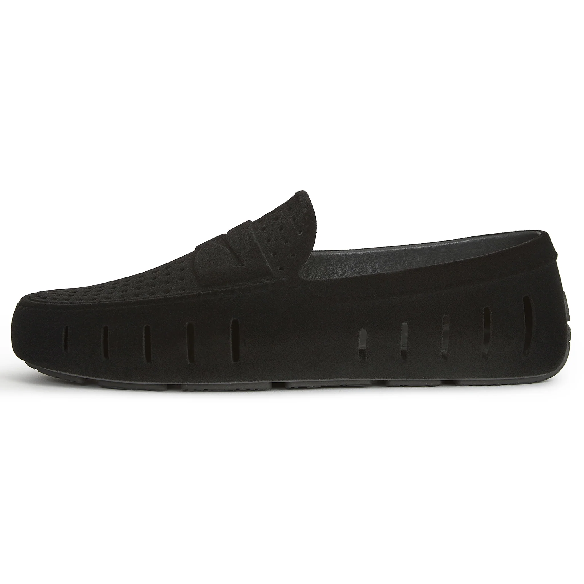 Men's Country Club Black Suede Loafers - Image 4