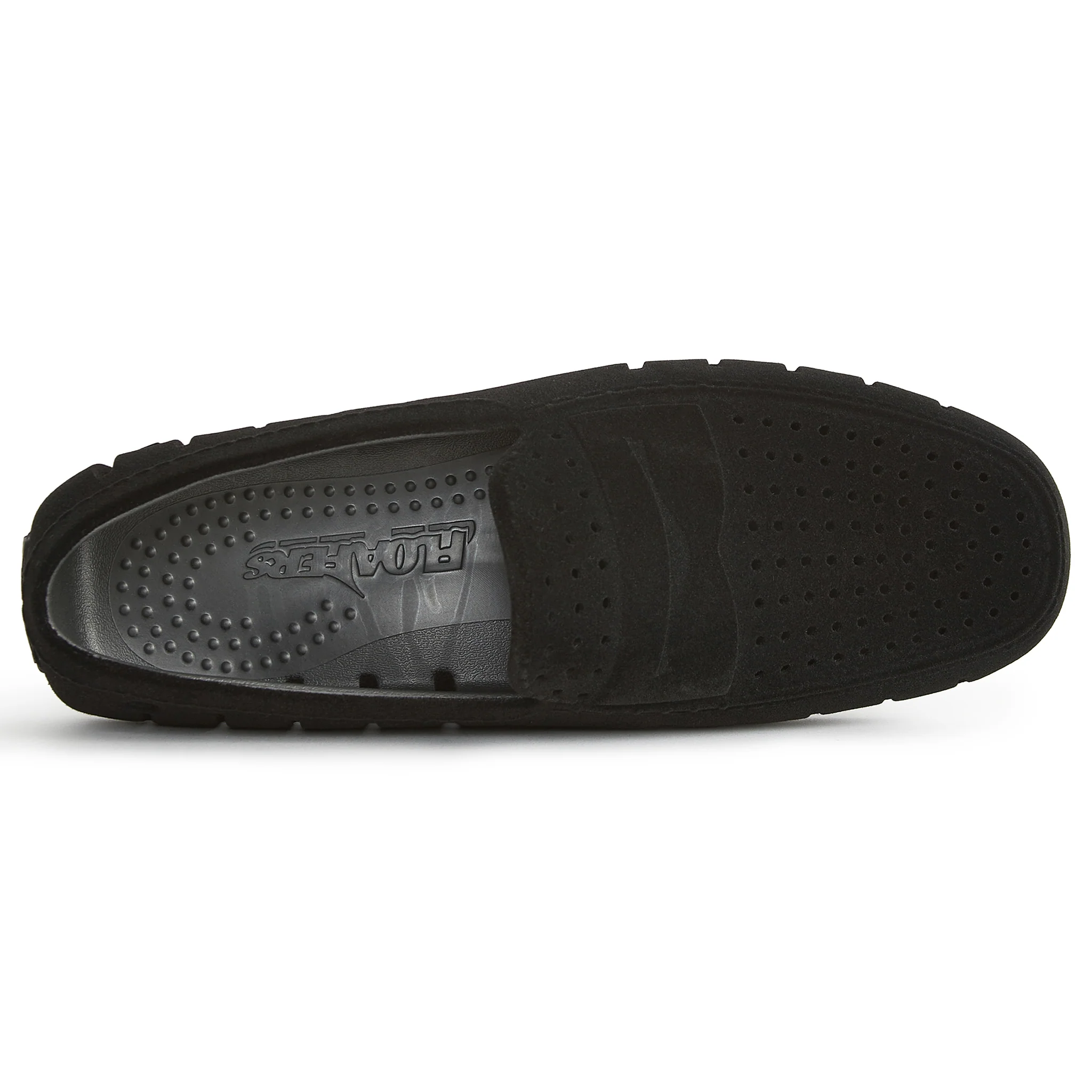 Men's Country Club Black Suede Loafers - Image 6