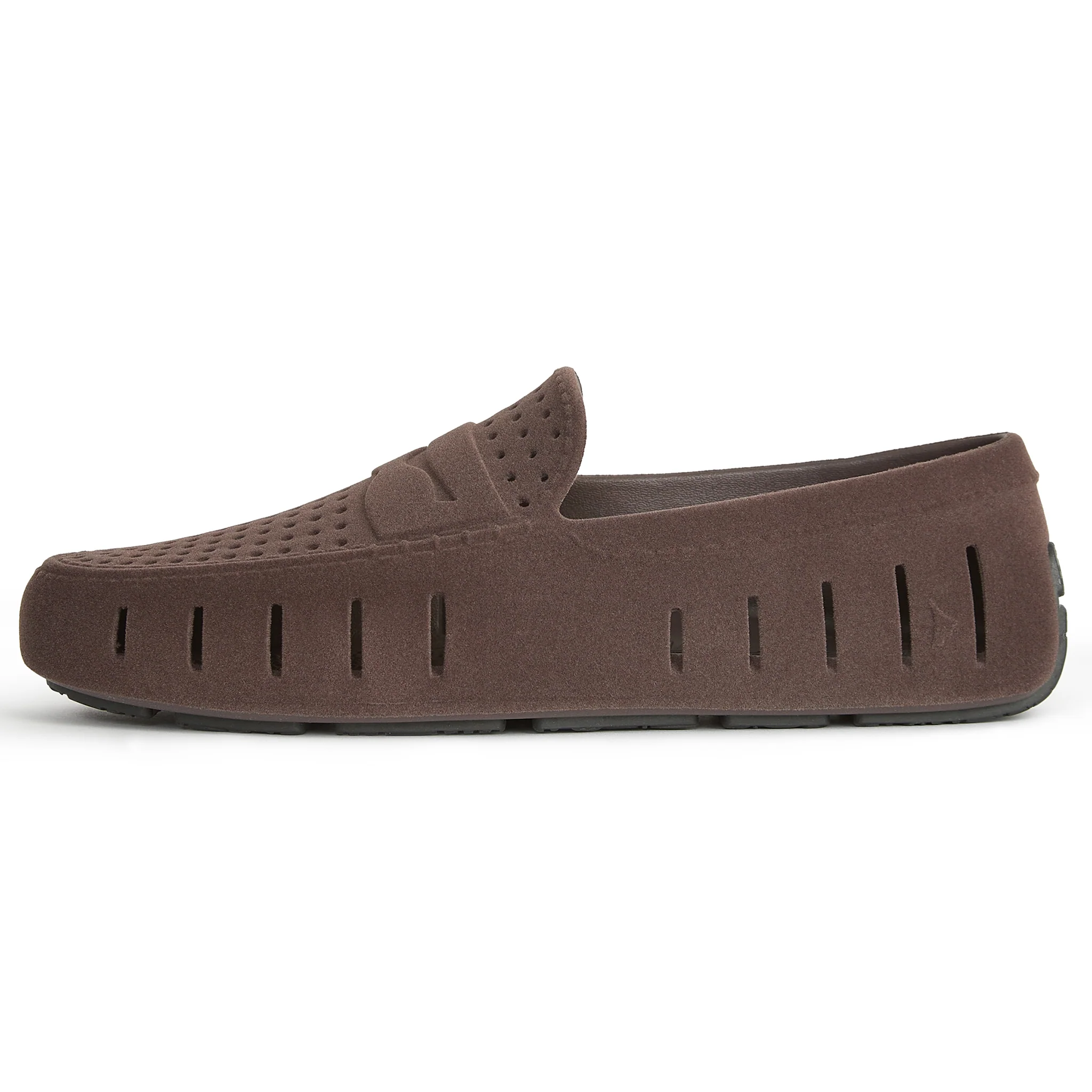 Men's Country Club Brown Suede Loafers - Image 5