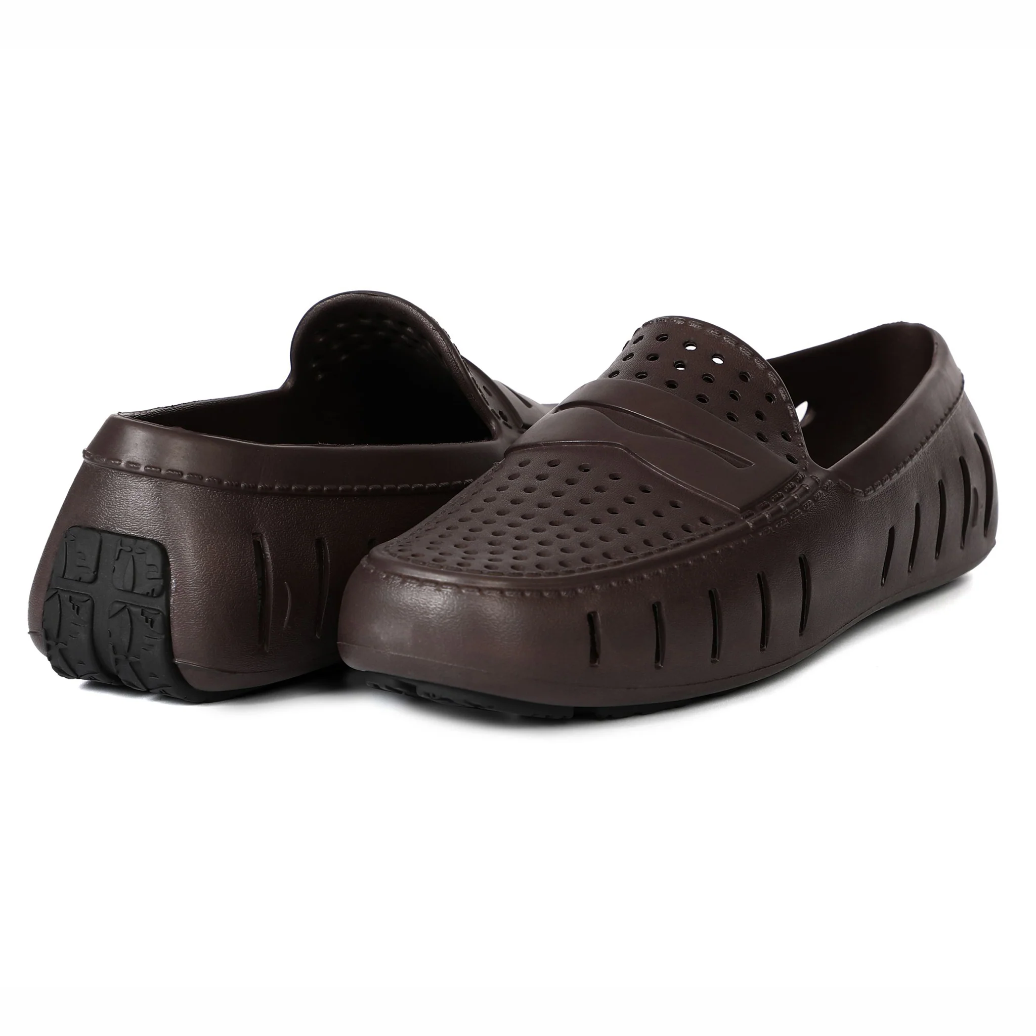 Men's Country Club Espresso Black Loafers - Image 3