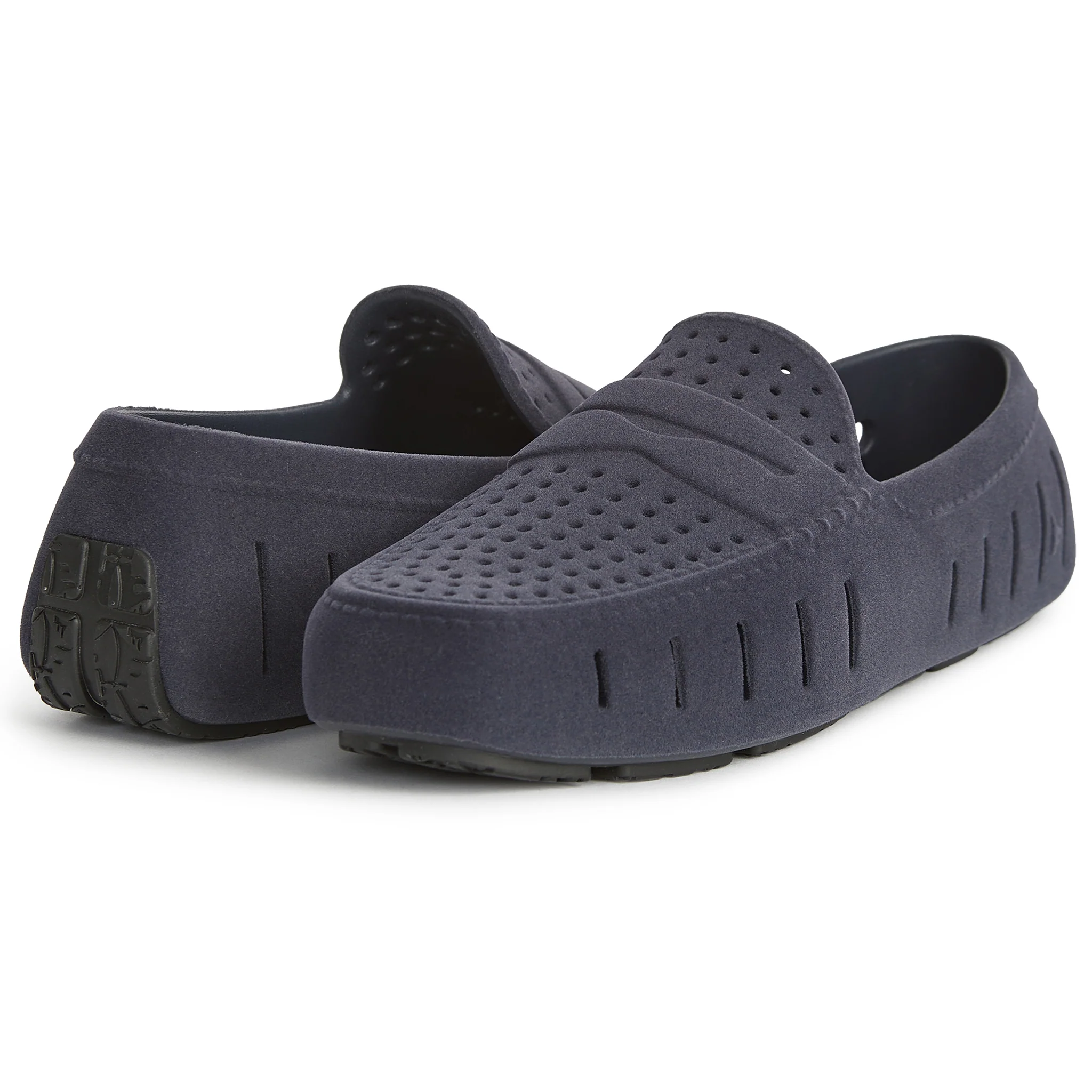 Men's Country Club Navy Suede Loafers - Image 4