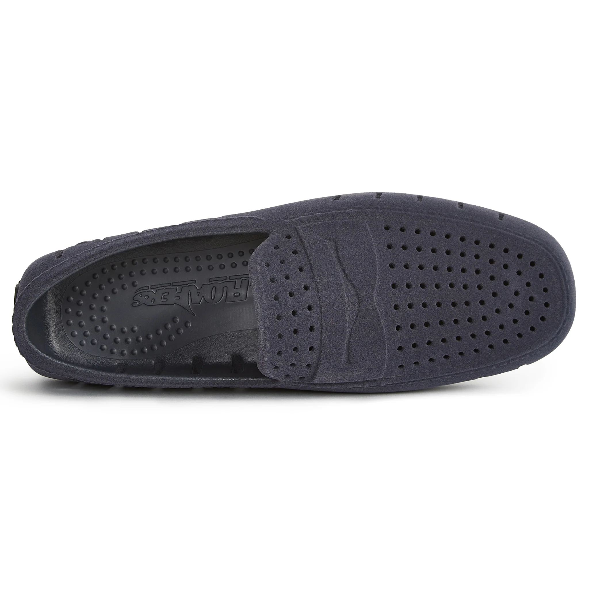 Men's Country Club Navy Suede Loafers - Image 6