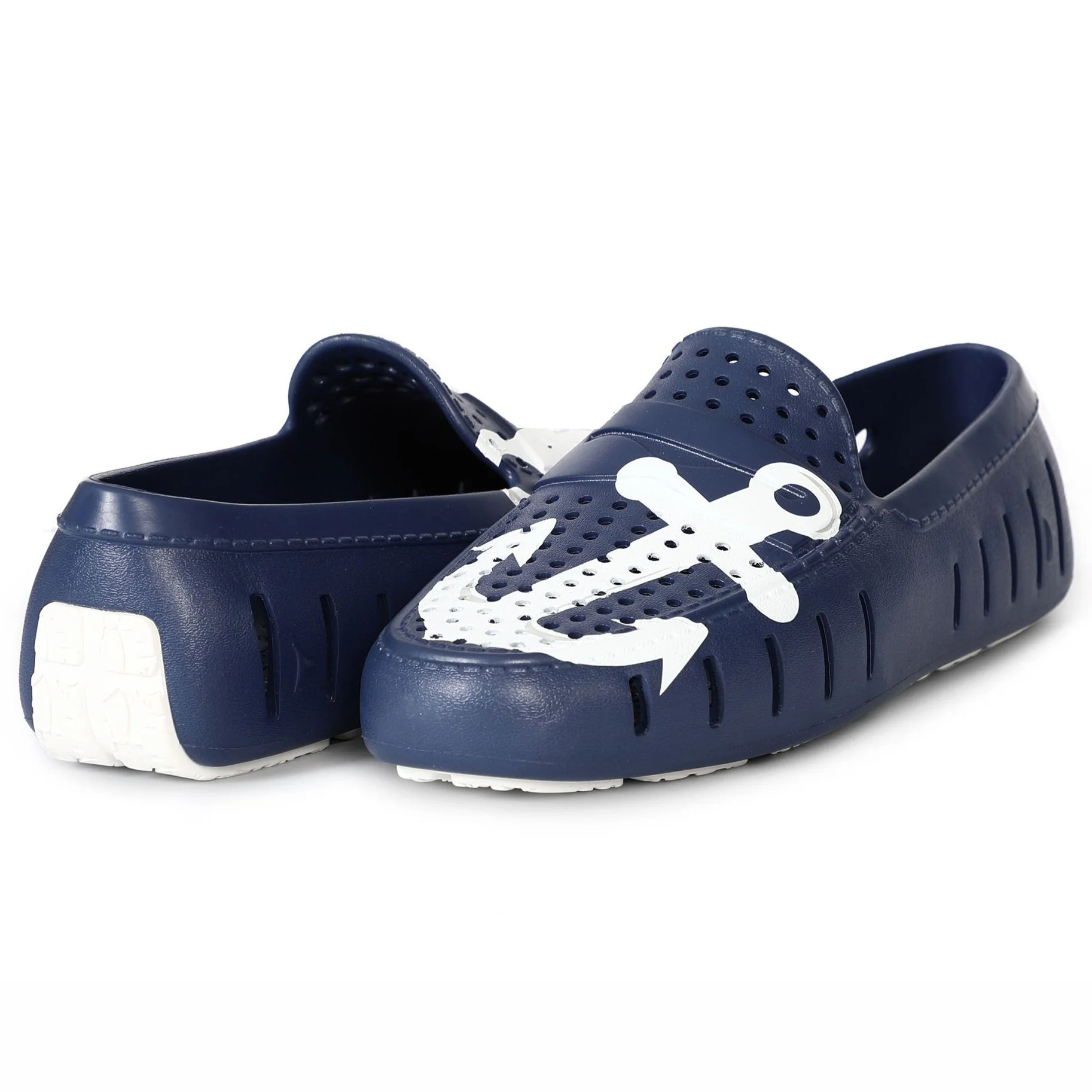 NAVY/WHITE ANCHOR COUNTRY CLUB PRINT - FINAL SALE - Image 3