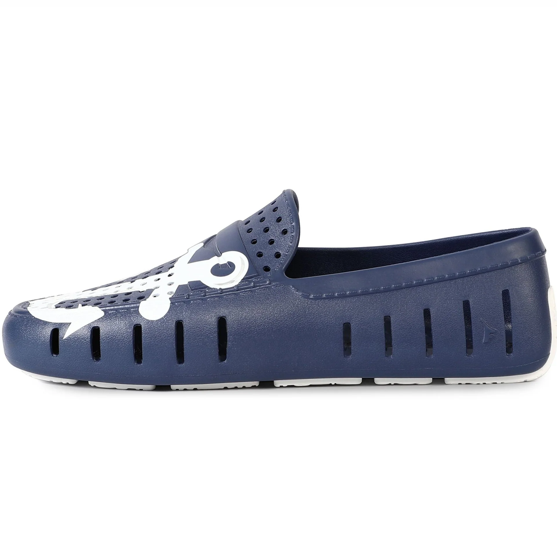 NAVY/WHITE ANCHOR COUNTRY CLUB PRINT - FINAL SALE - Image 4