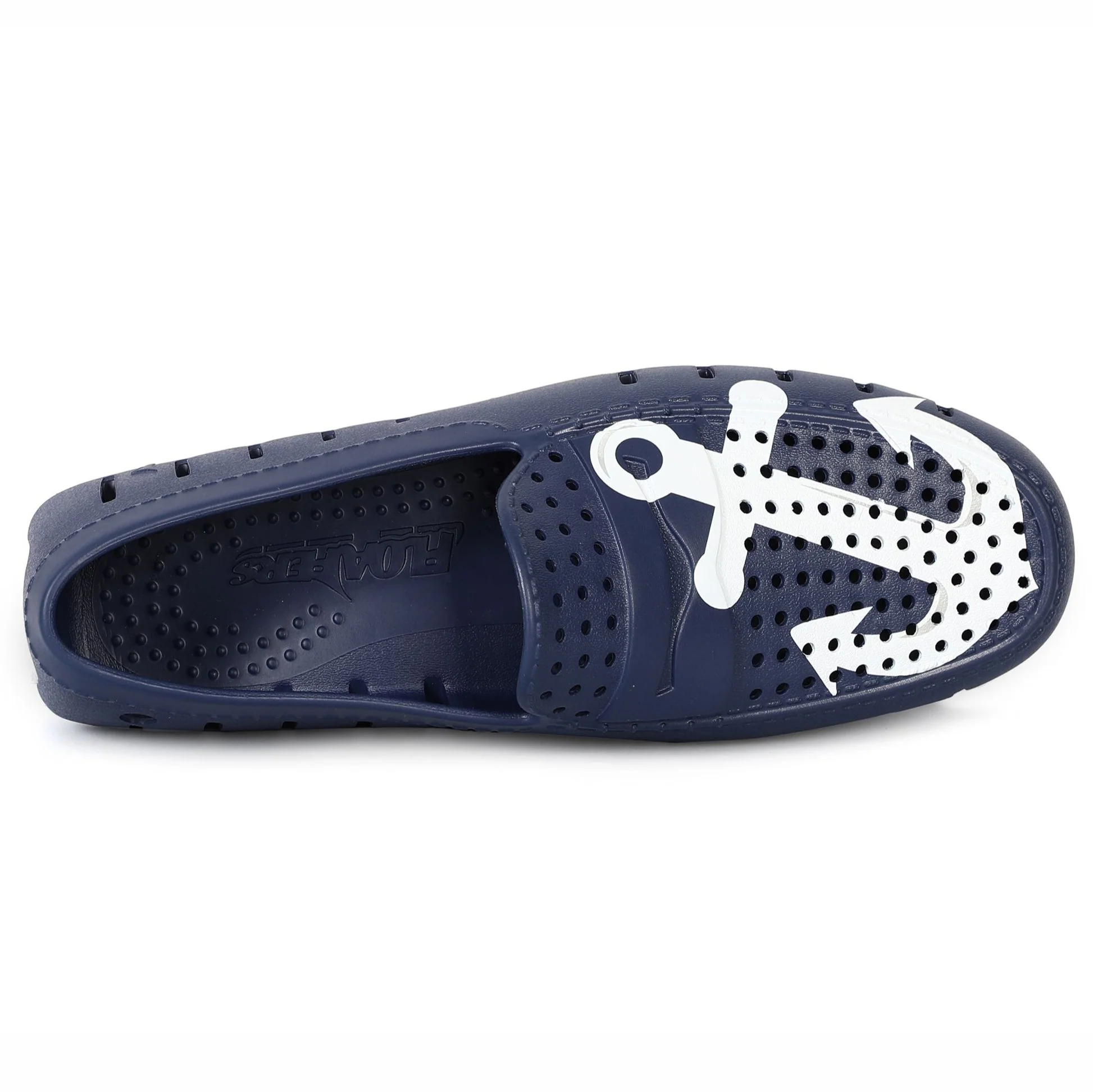 NAVY/WHITE ANCHOR COUNTRY CLUB PRINT - FINAL SALE - Image 5