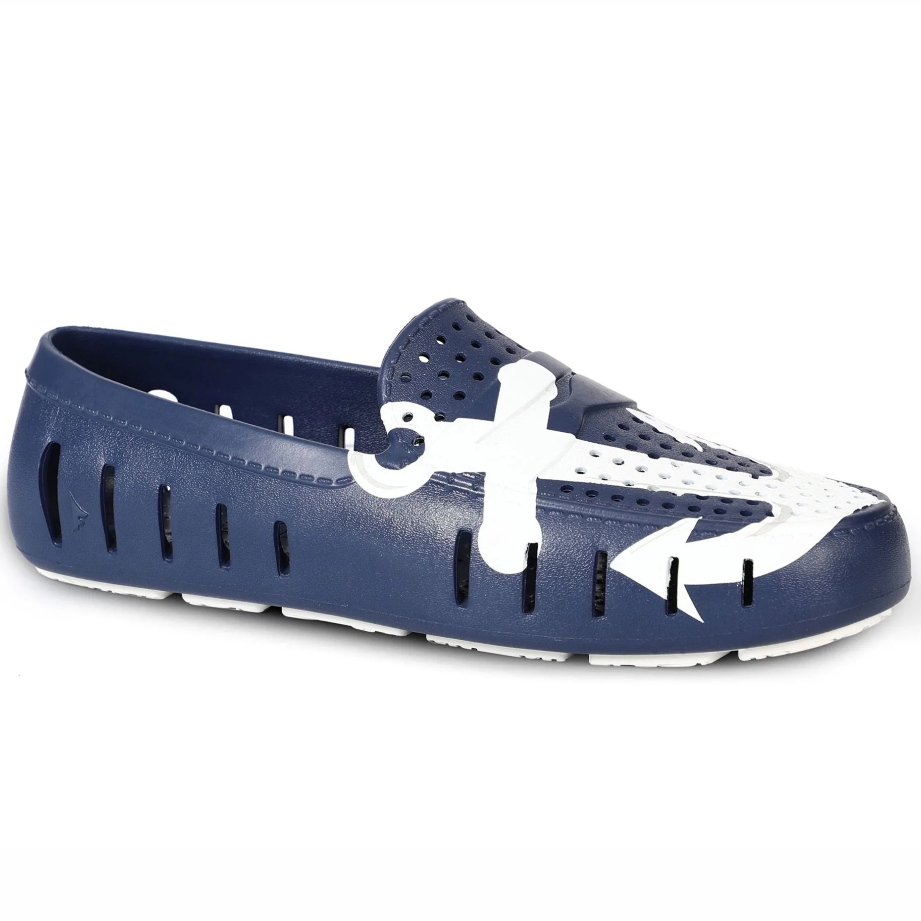 NAVY/WHITE ANCHOR COUNTRY CLUB PRINT - FINAL SALE - Image 6