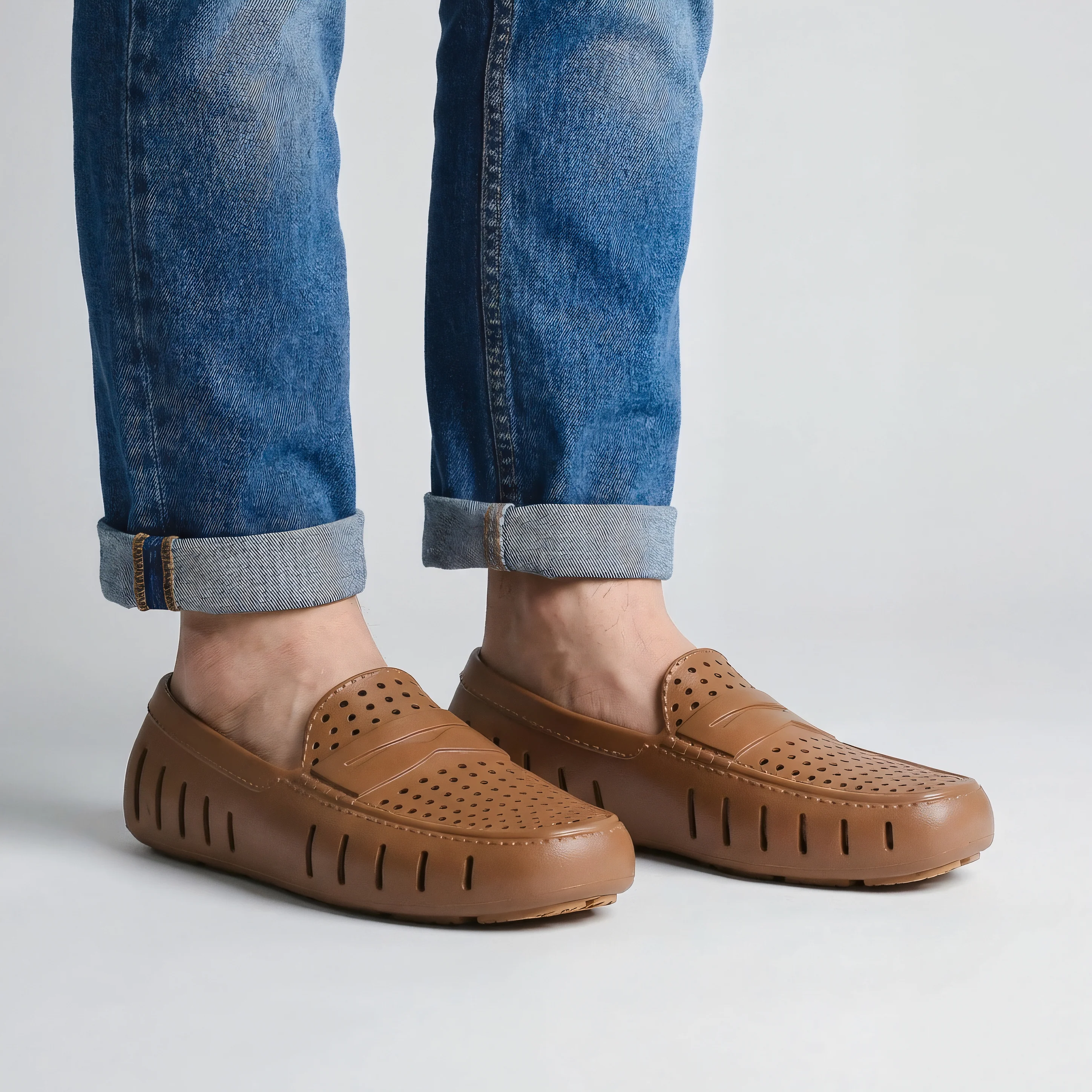 Men's Country Club Chestnut Hill Gum Loafers - Image 3