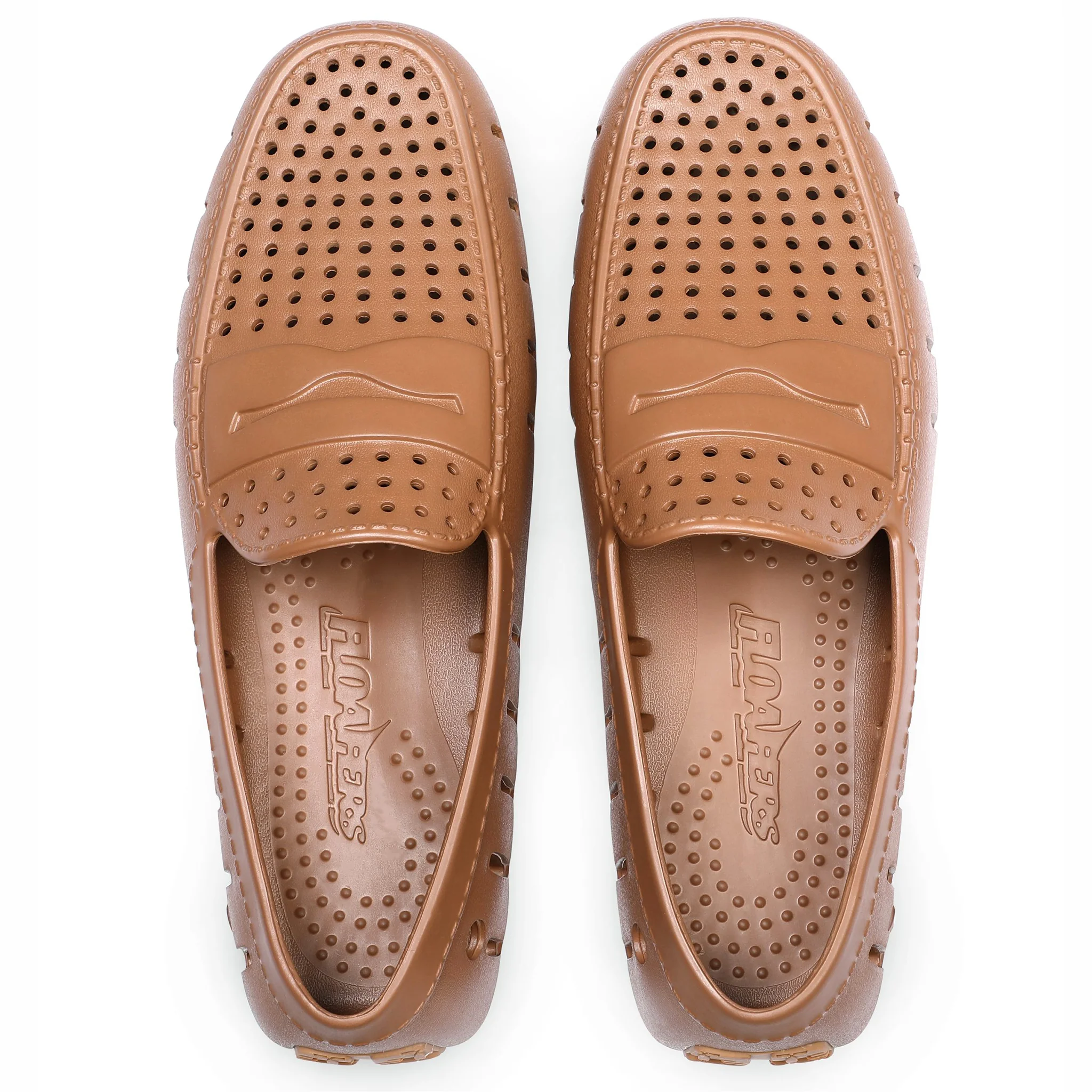 Men's Country Club Chestnut Hill Gum Loafers - Image 5