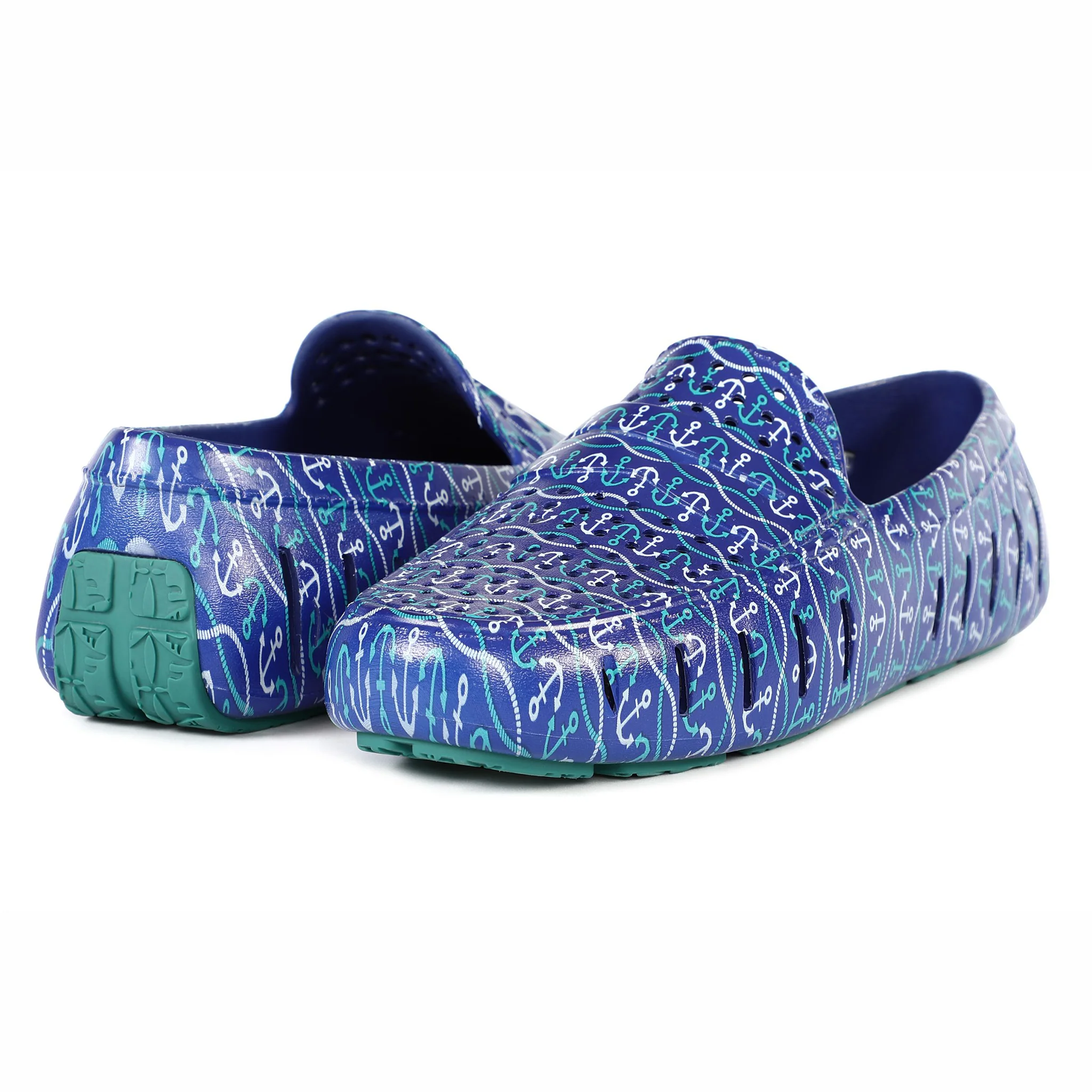 BLUE NAUTICAL/TEAL COUNTRY CLUB PRINT - FINAL SALE - Image 3