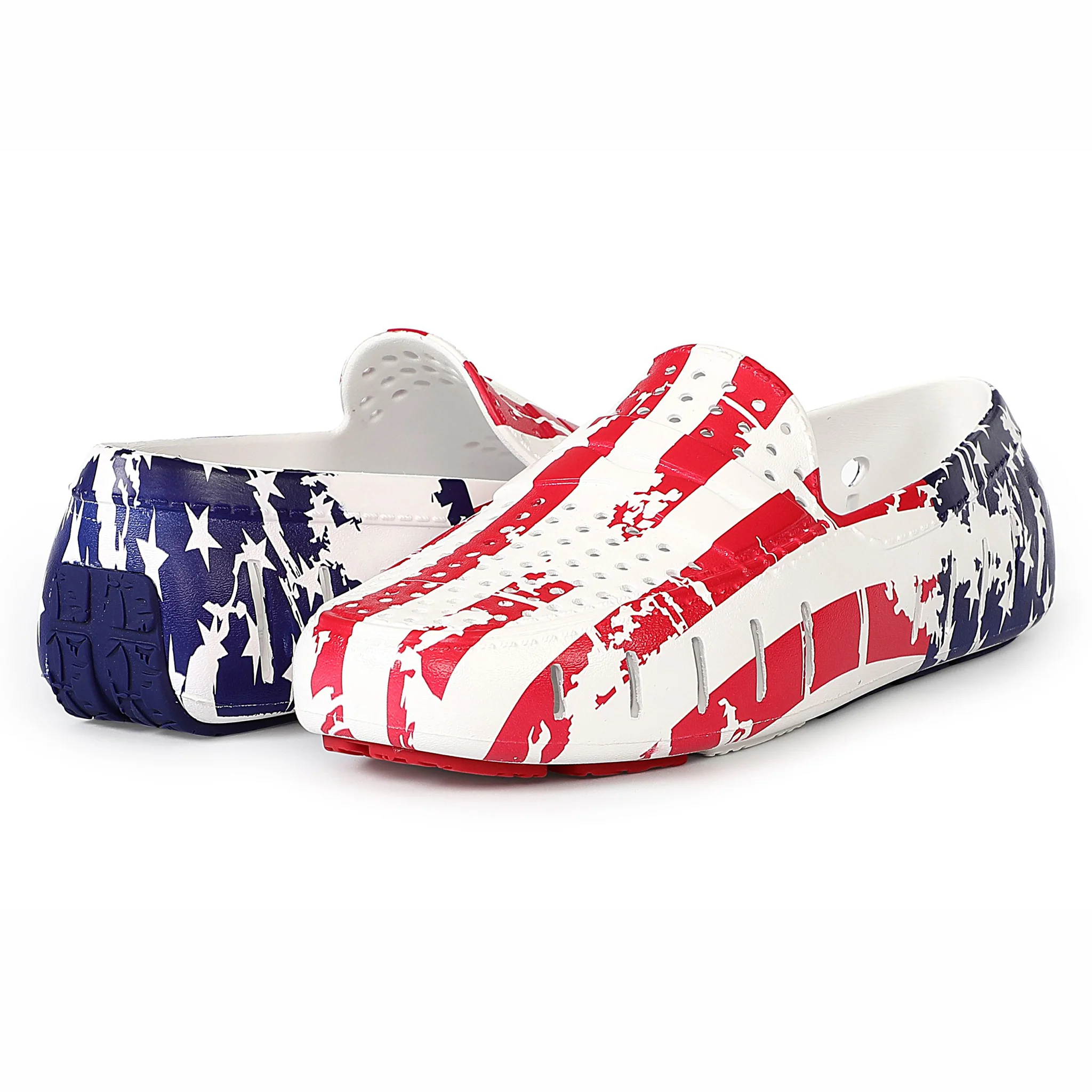 Men's Country Club Old Glory Print Loafers - Image 3