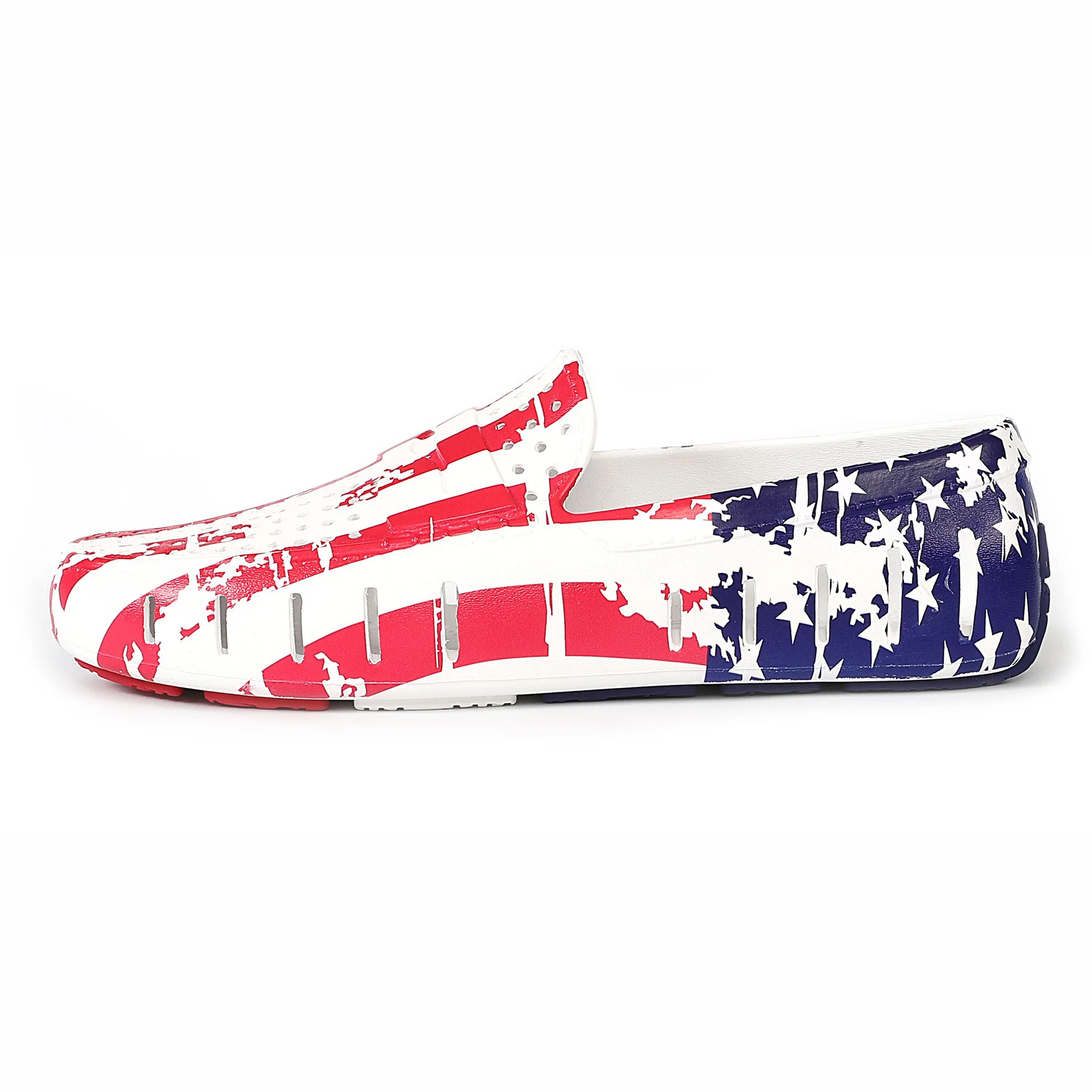 Men's Country Club Old Glory Print Loafers - Image 5