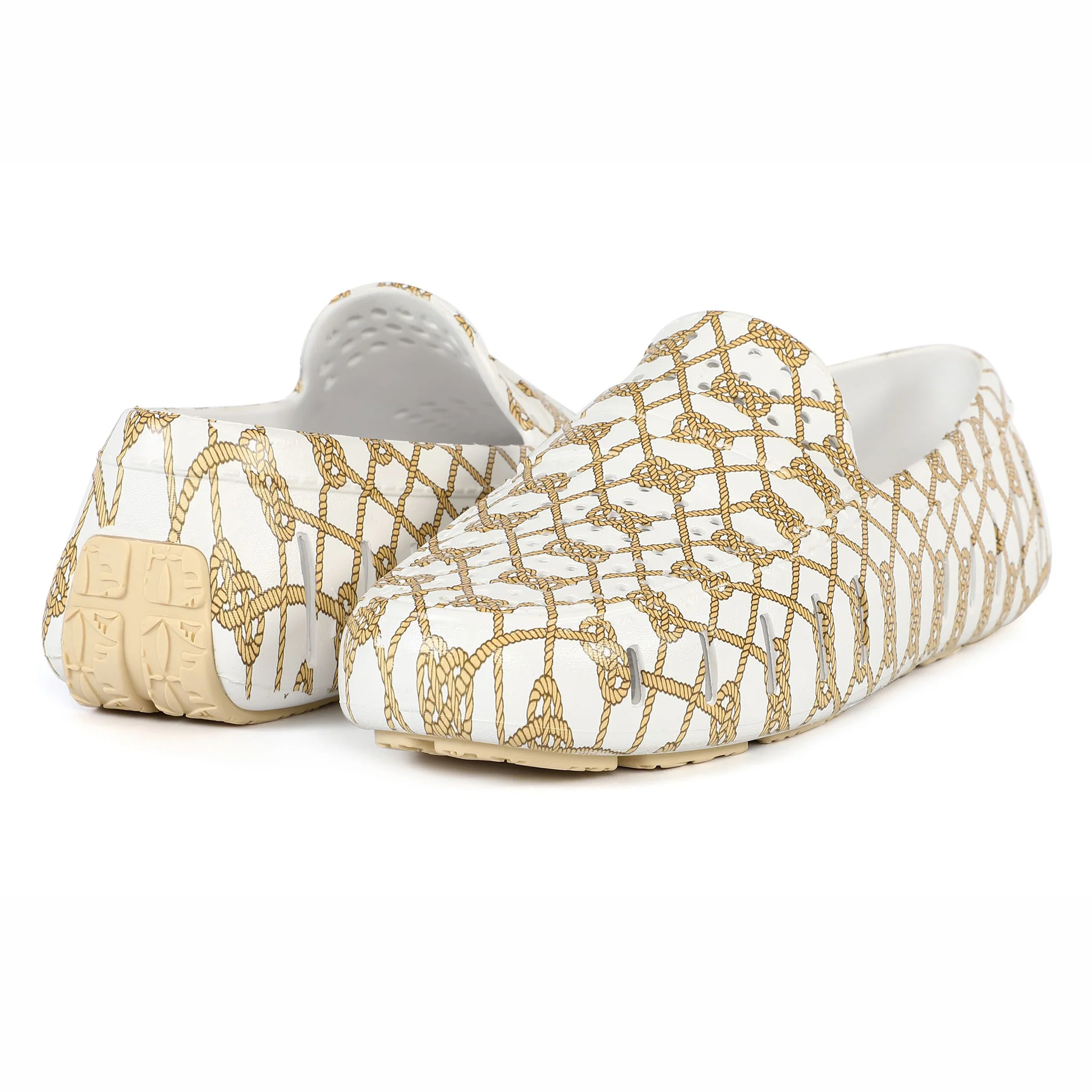 WHITE ROPE/CREAM COUNTRY CLUB PRINT - FINAL SALE - Image 3