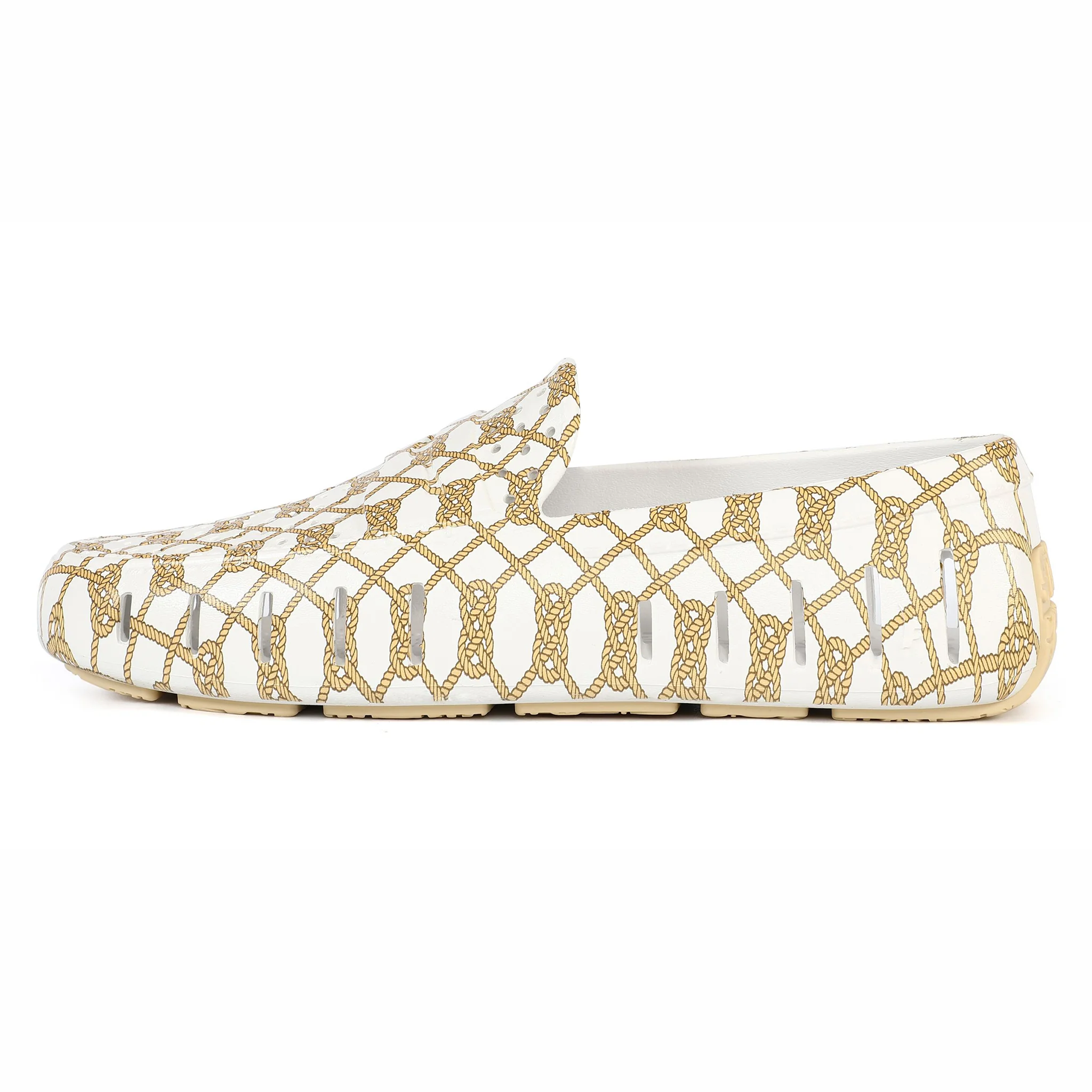 WHITE ROPE/CREAM COUNTRY CLUB PRINT - FINAL SALE - Image 5