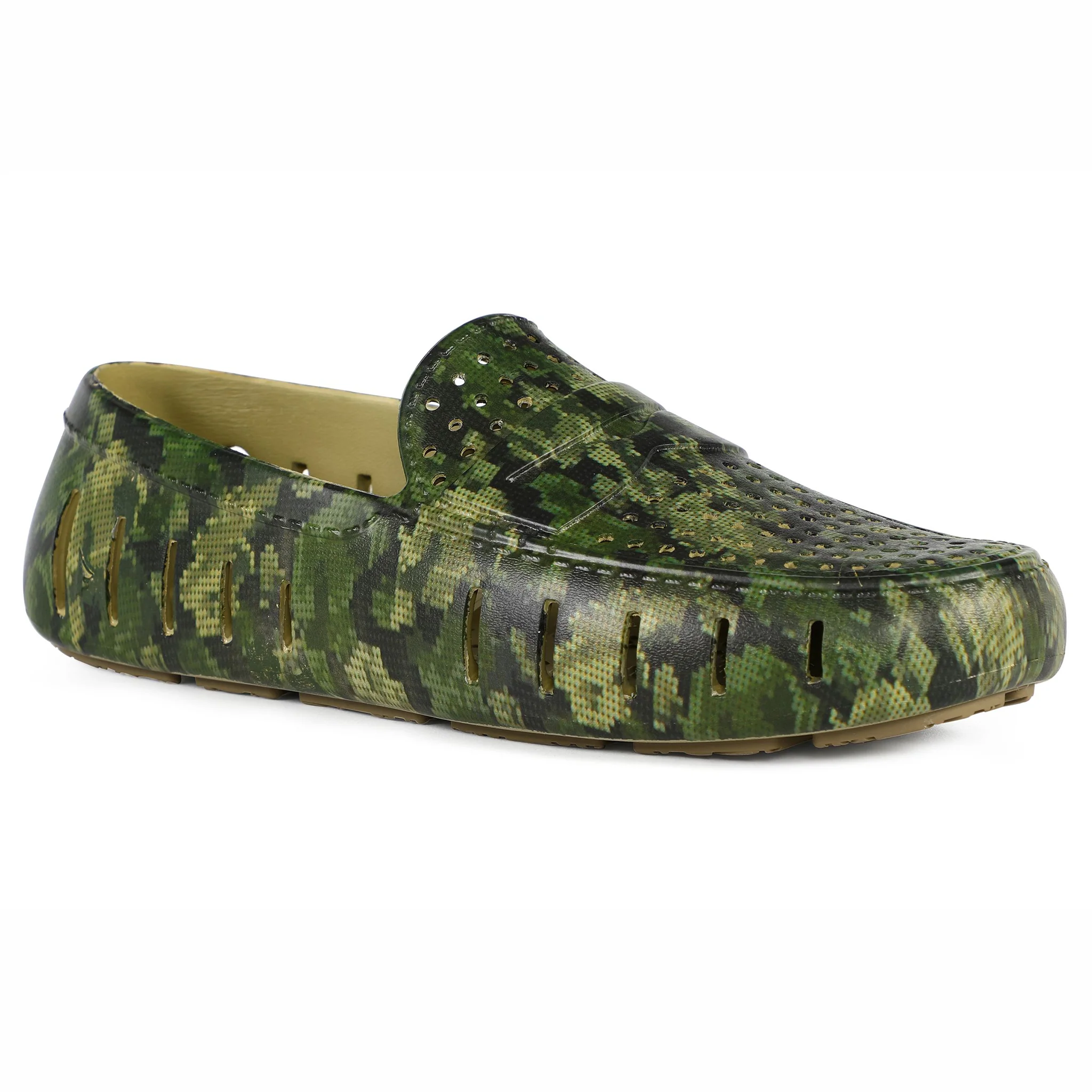 Men's Country Club Camo Olive Loafers - Image 5