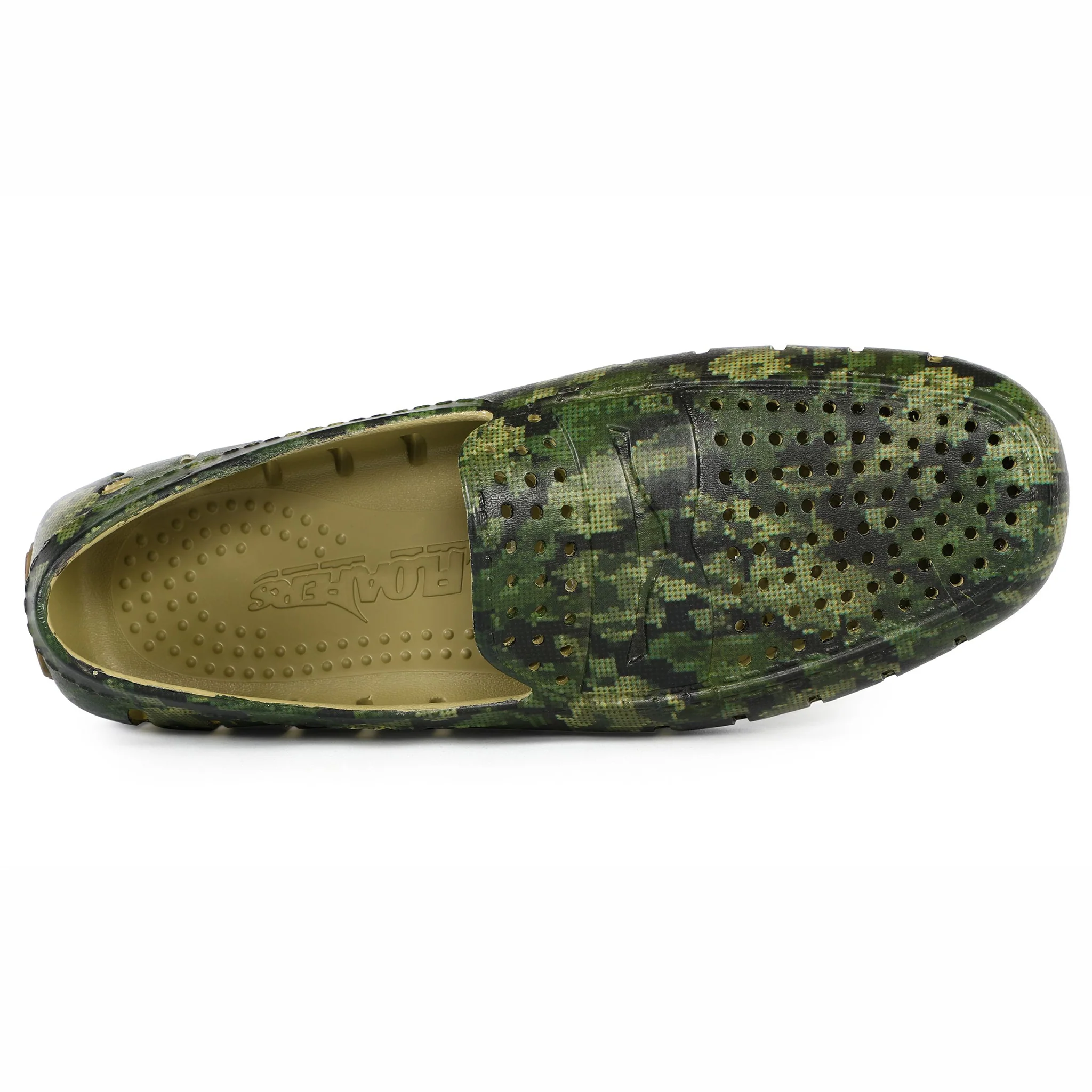 Men's Country Club Camo Olive Loafers - Image 7