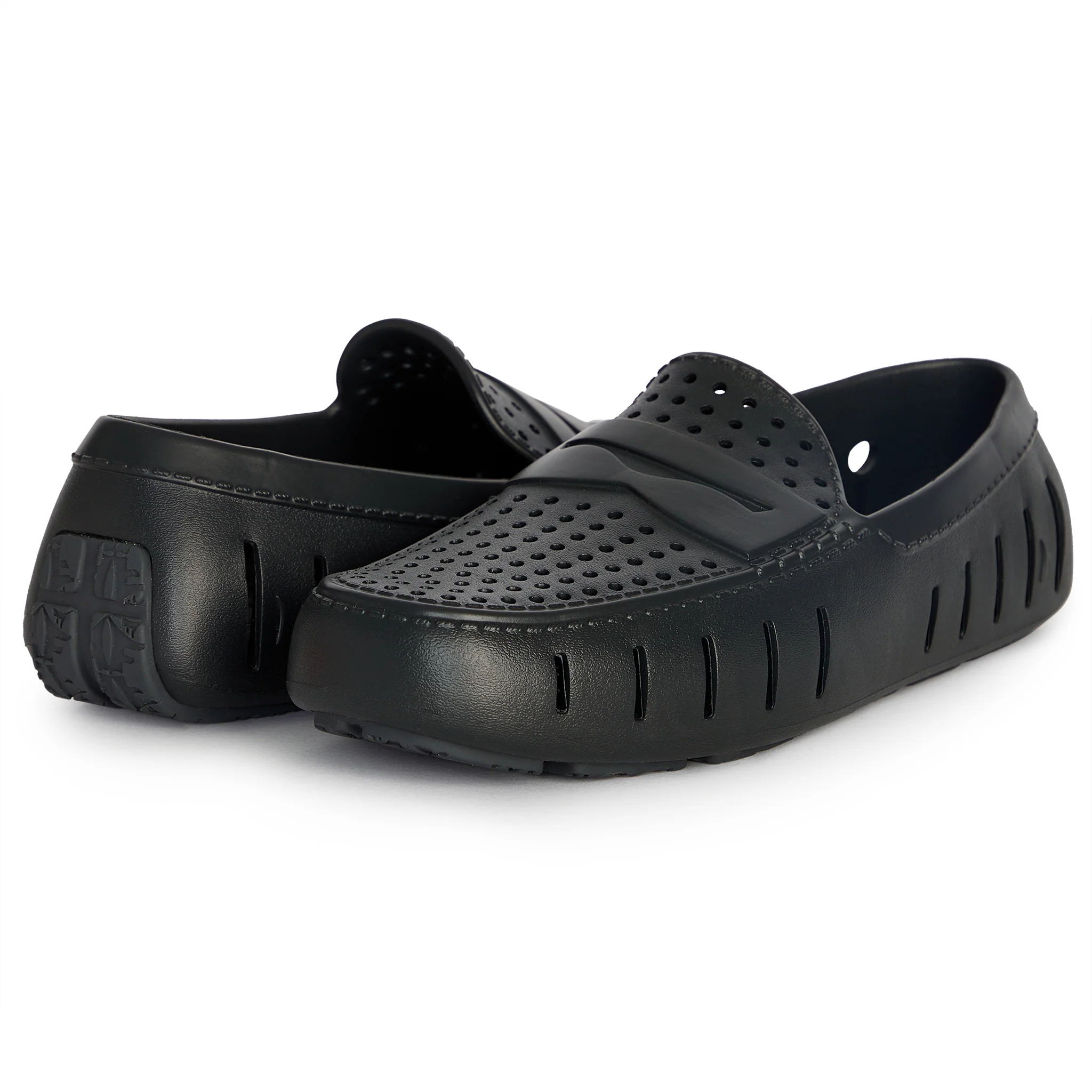 Men's Country Club Black Asphalt Loafers - Image 4