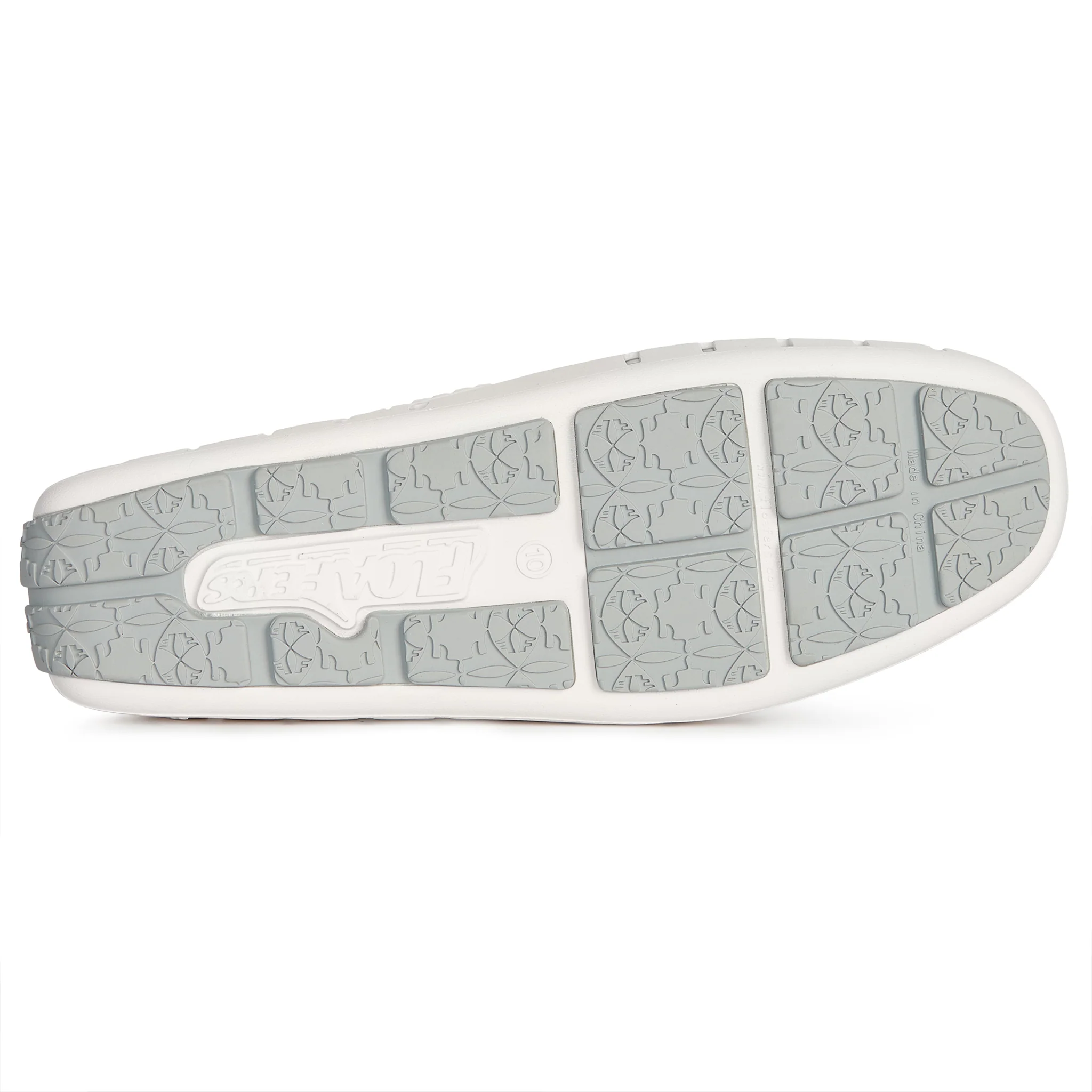 Men's Country Club Bright White Harbor Mist Gray Loafers - Image 7
