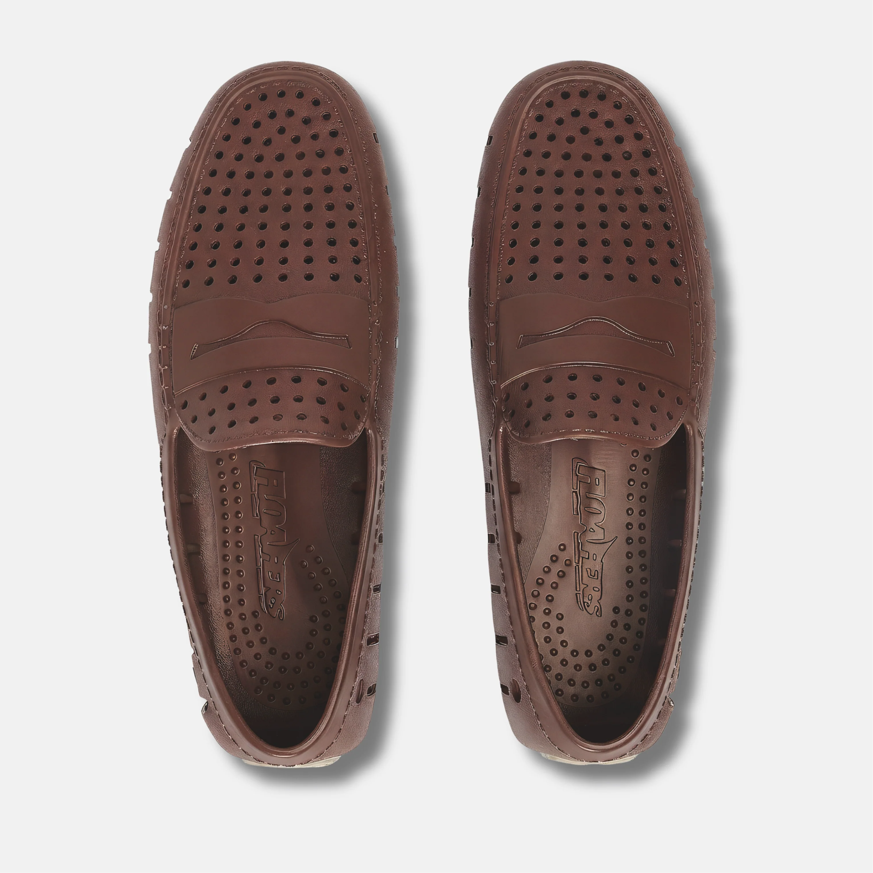 Men's Country Club Driftwood Brown Coconut Loafers - Image 4