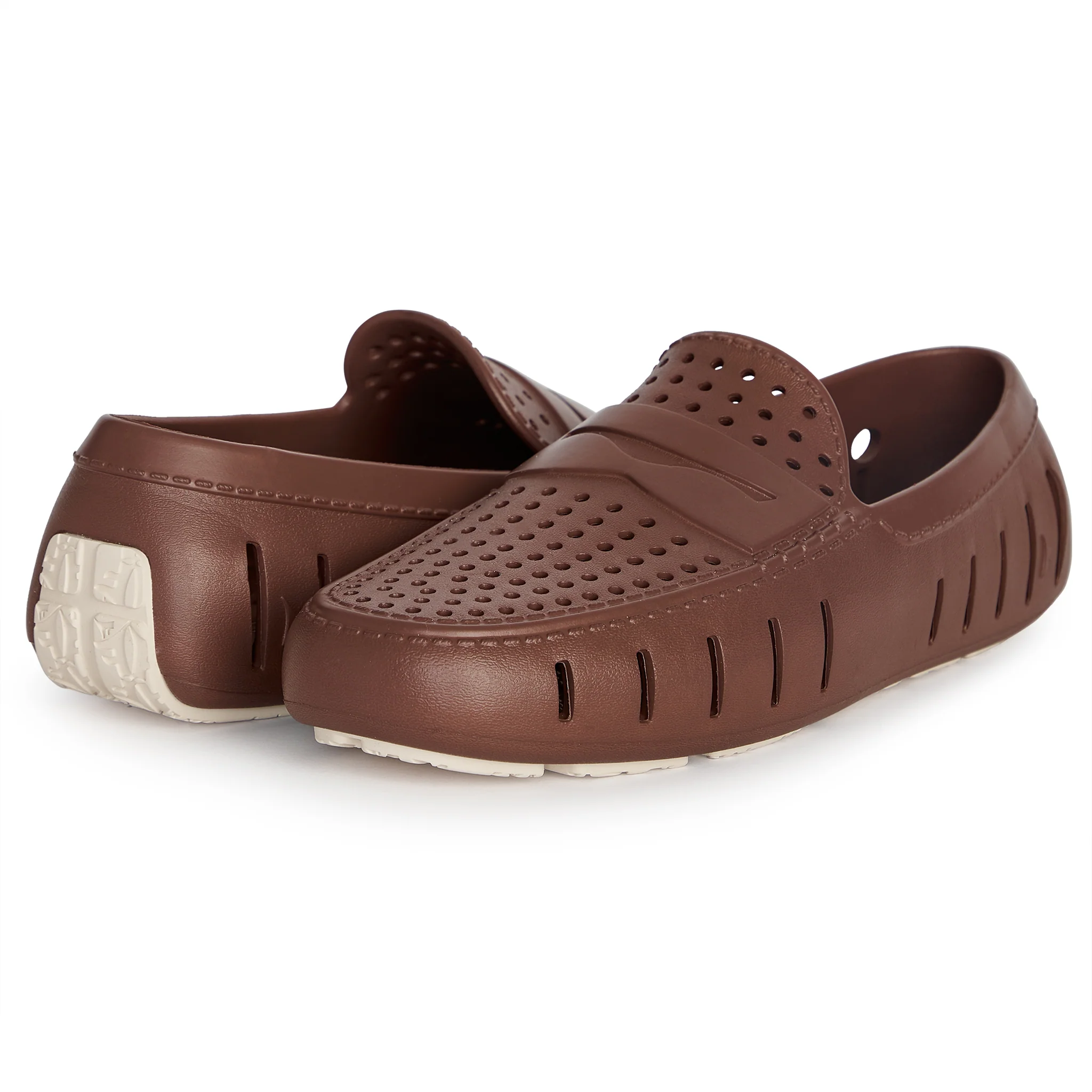 Men's Country Club Driftwood Brown Coconut Loafers - Image 5
