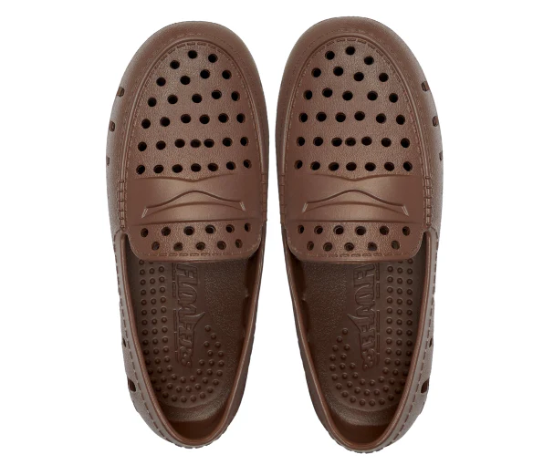 Kids Prodigy Driftwood Brown Coconut Loafers - Image 4