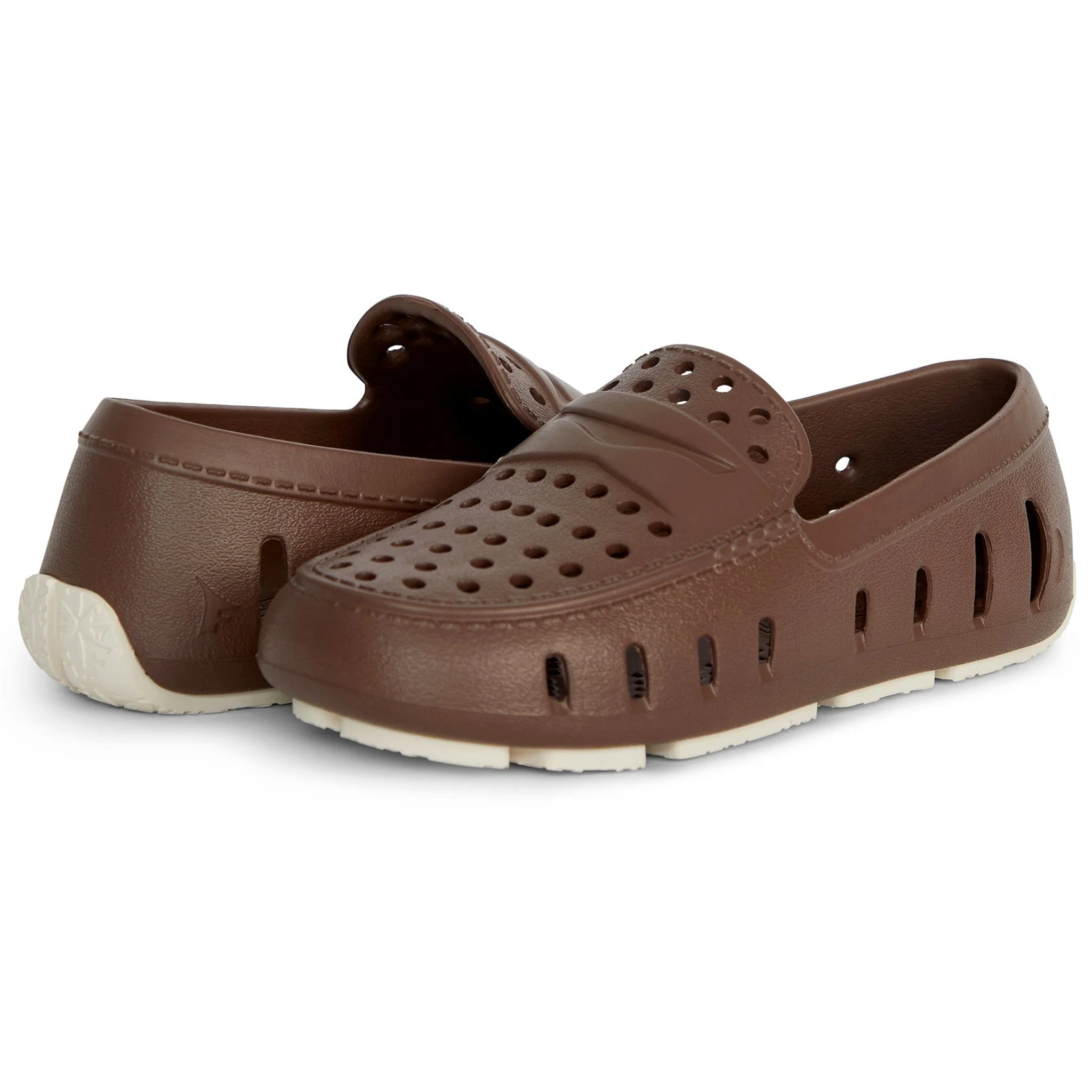 Kids Prodigy Driftwood Brown Coconut Loafers - Image 5