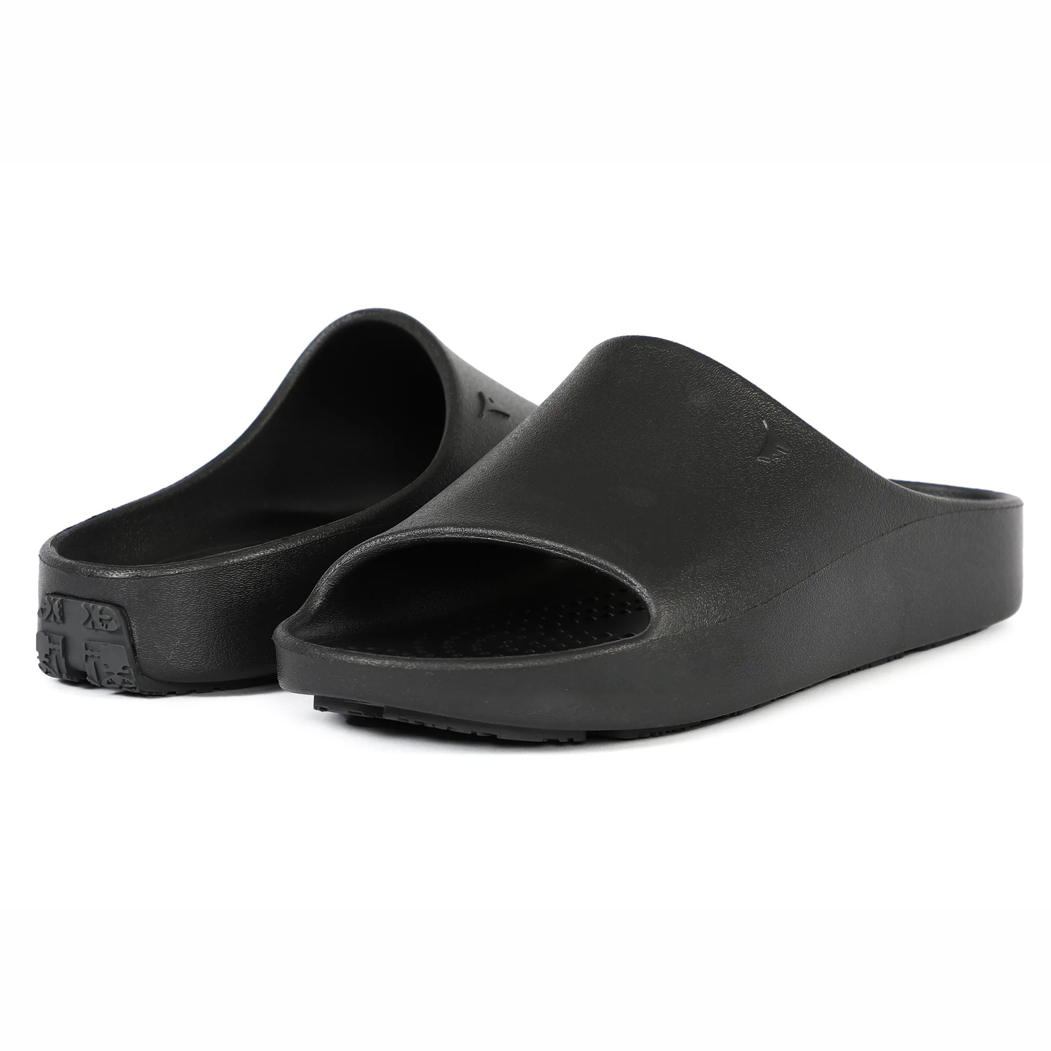 BLACK/BLACK LANE-4 WOMENS SLIDE - Image 3