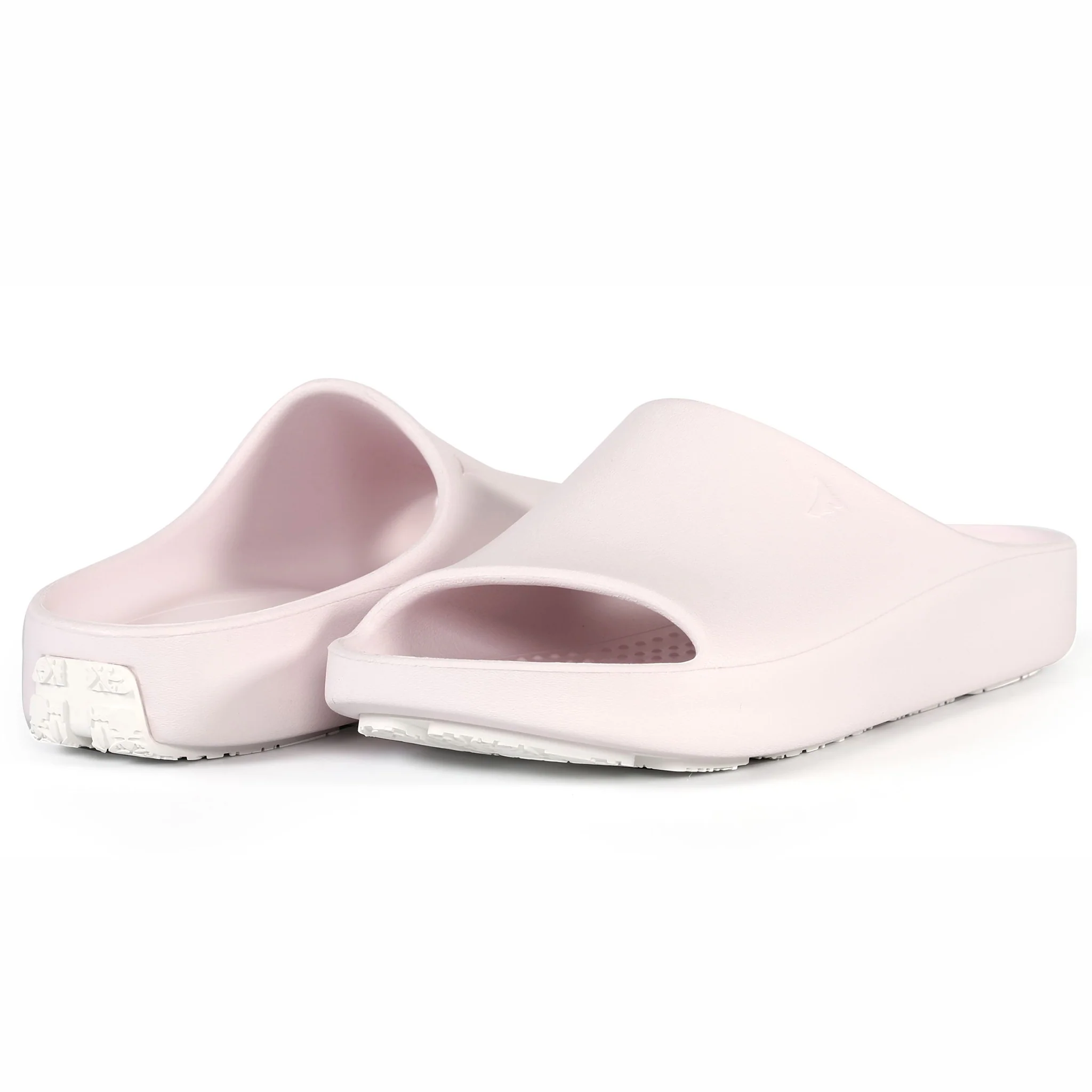 DUSTY PINK/BRIGHT WHITE LANE-4 WOMENS SLIDE - Image 3