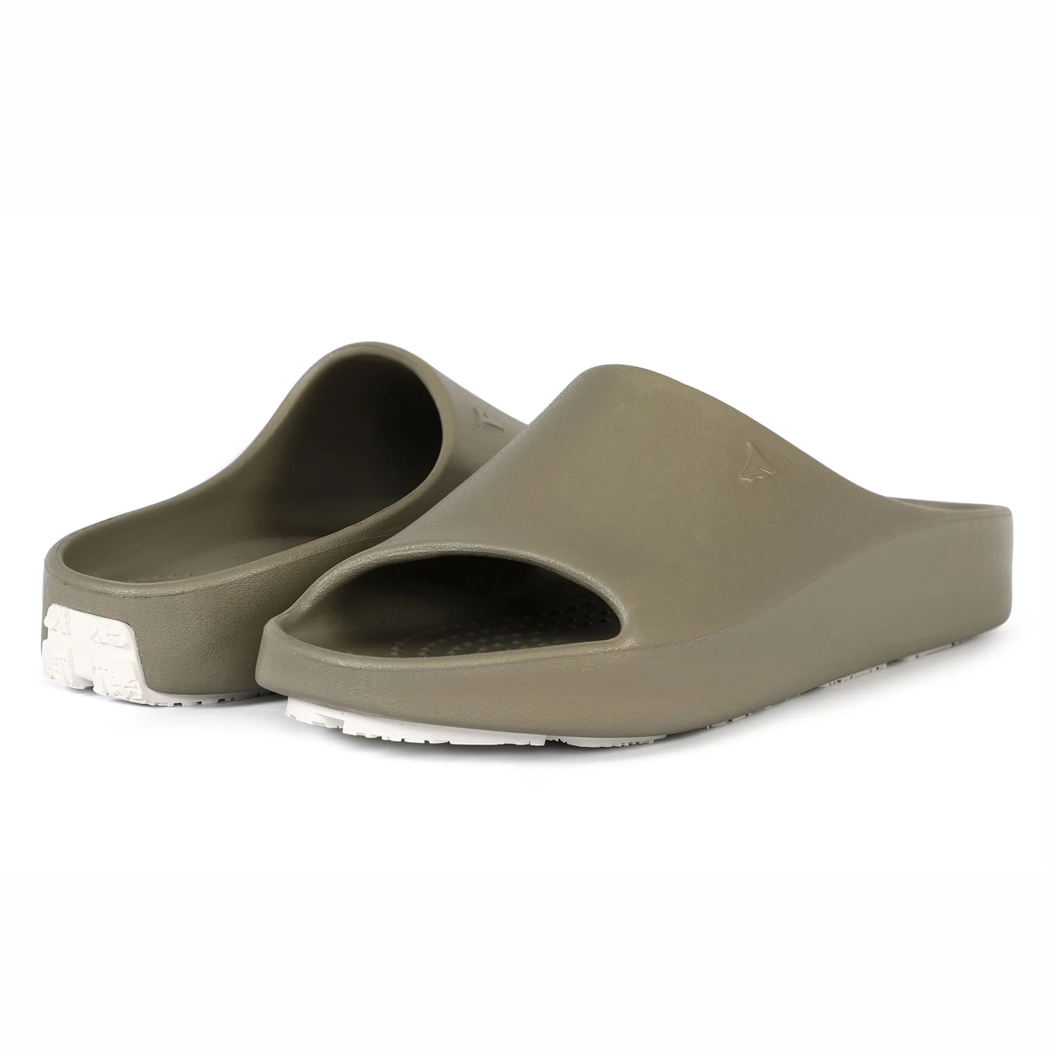 MERMAID GREEN/BRIGHT WHITE LANE-4 MENS SLIDE - Image 3