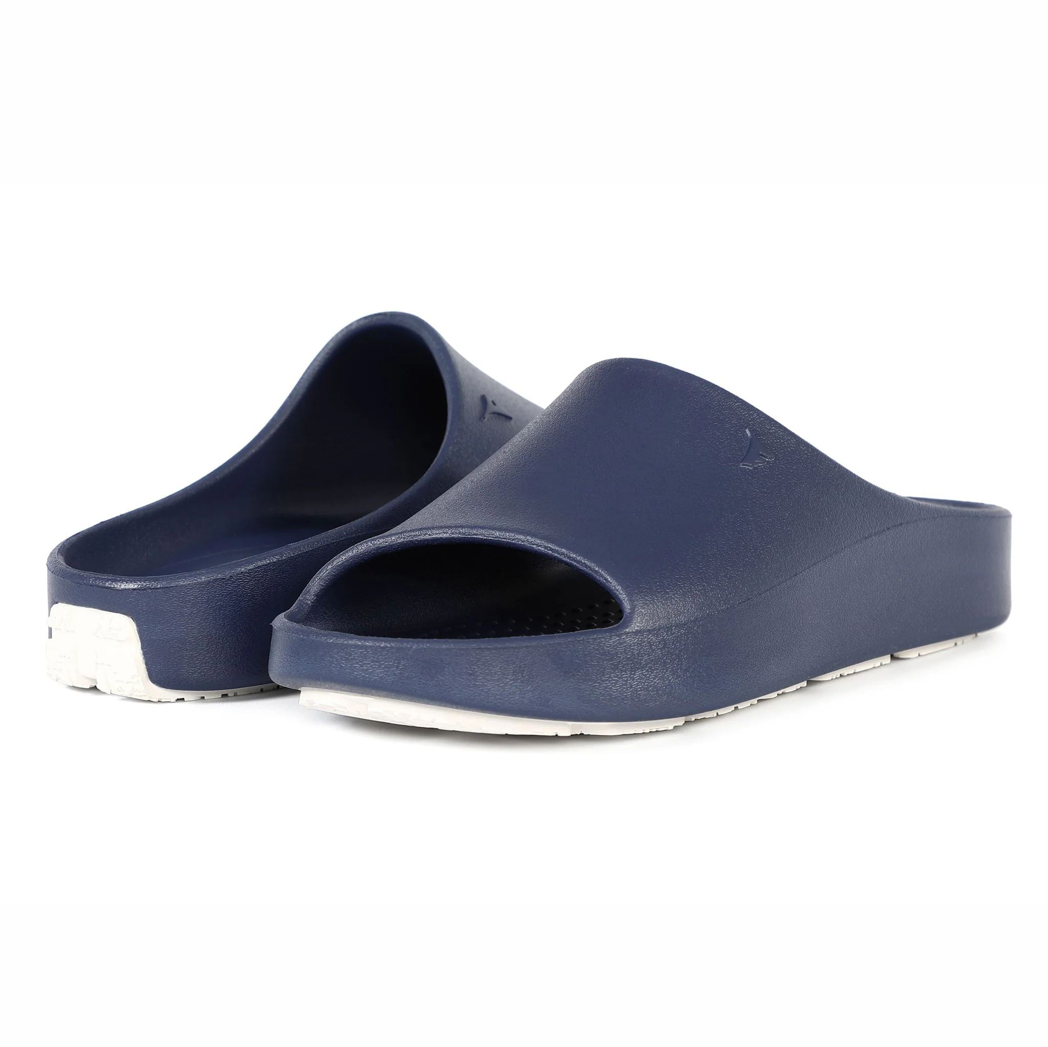 NAVY PEONY/BRIGHT WHITE LANE-4 WOMENS SLIDE - Image 3