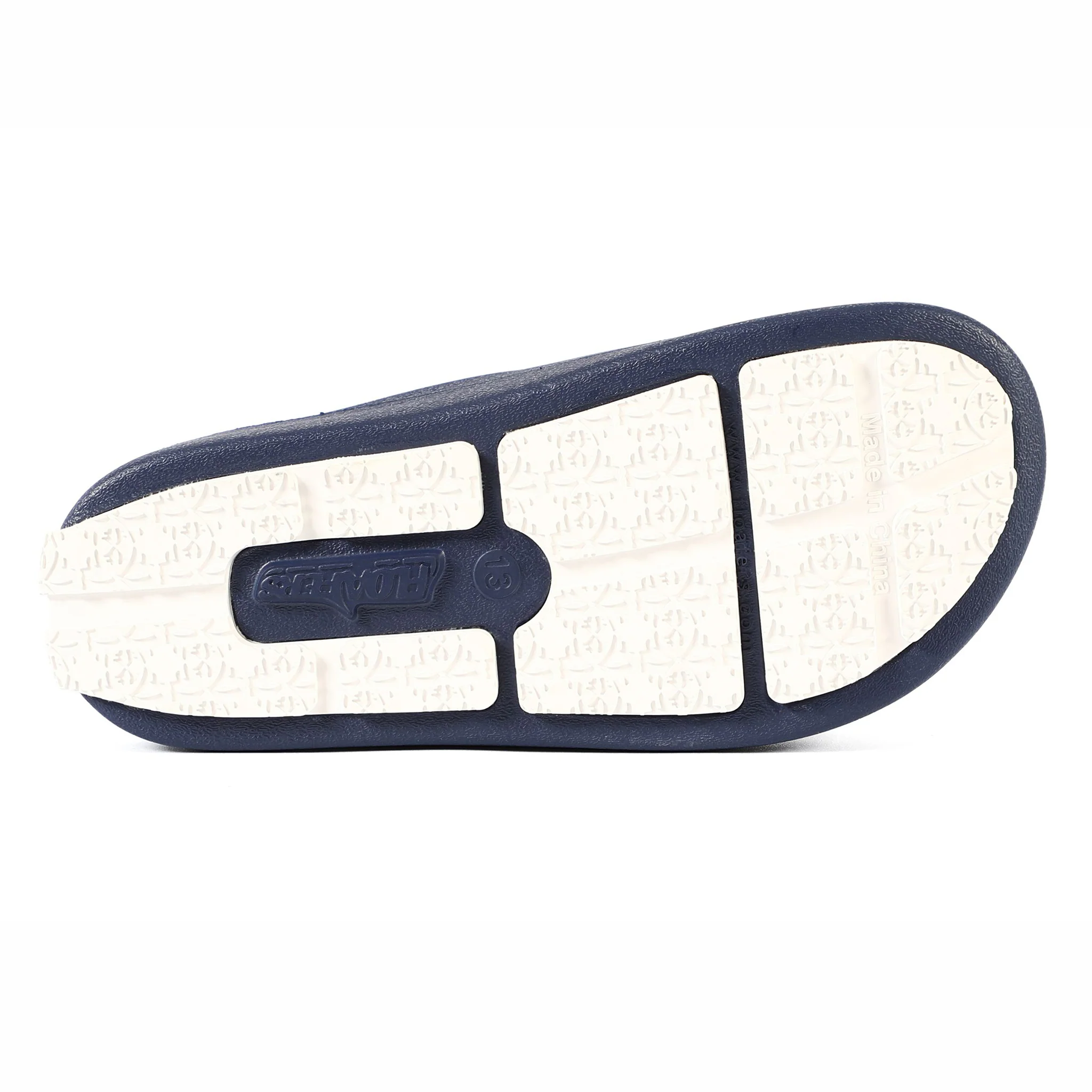 NAVY PEONY/BRIGHT WHITE LANE-4 KIDS SLIDE - Image 7