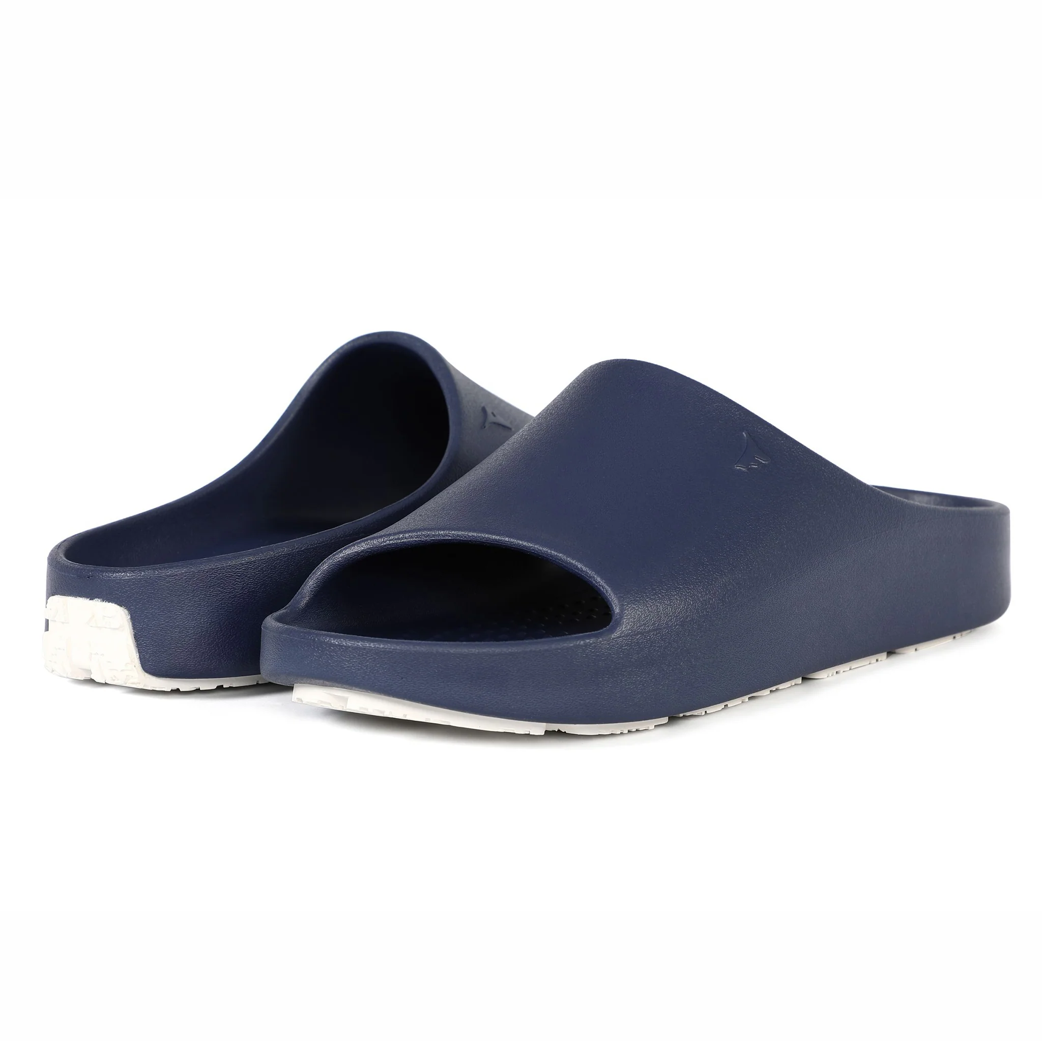 NAVY PEONY/BRIGHT WHITE LANE-4 MENS SLIDE - Image 3