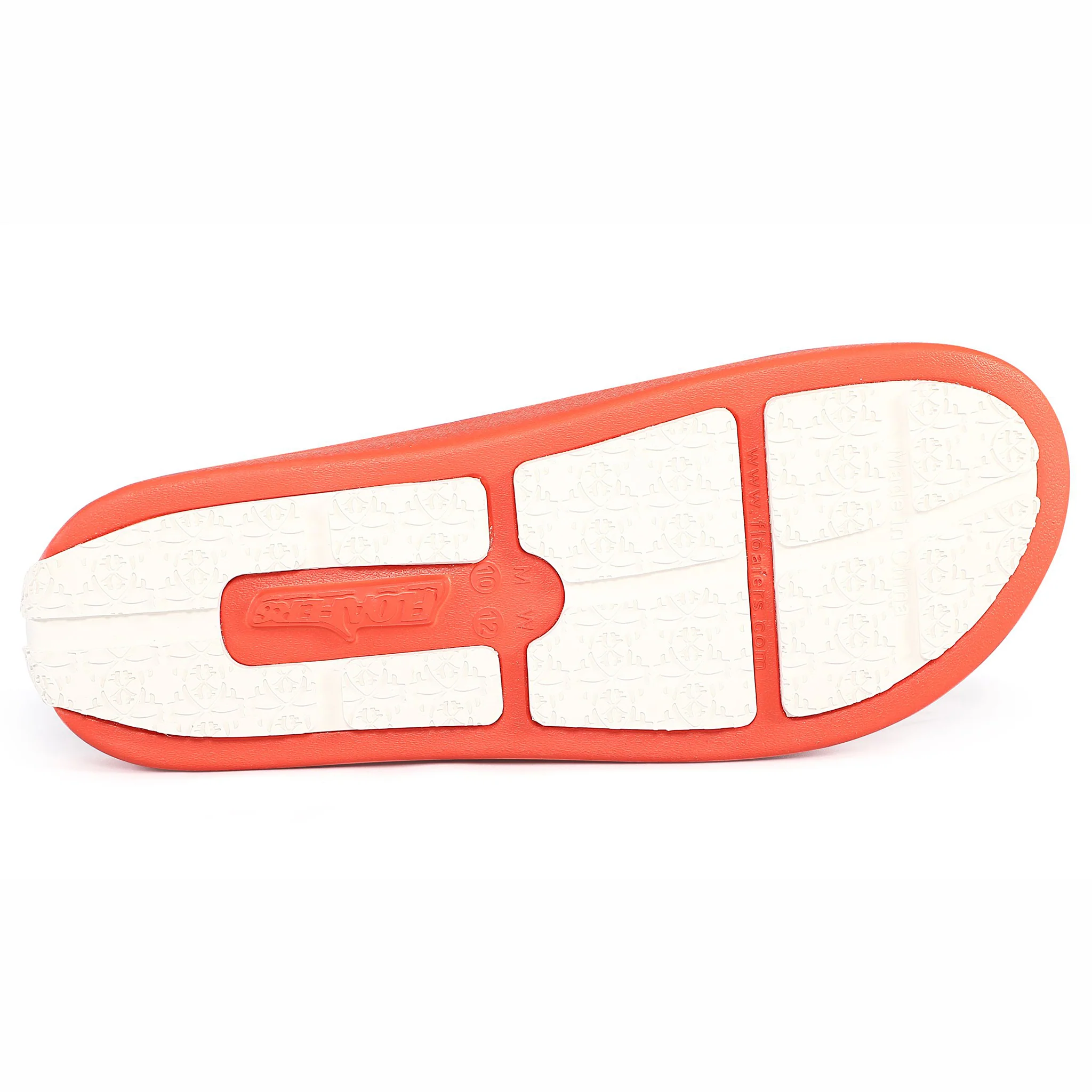 ORANGE/BRIGHT WHITE LANE-4 MENS SLIDE - FINAL SALE - Image 6