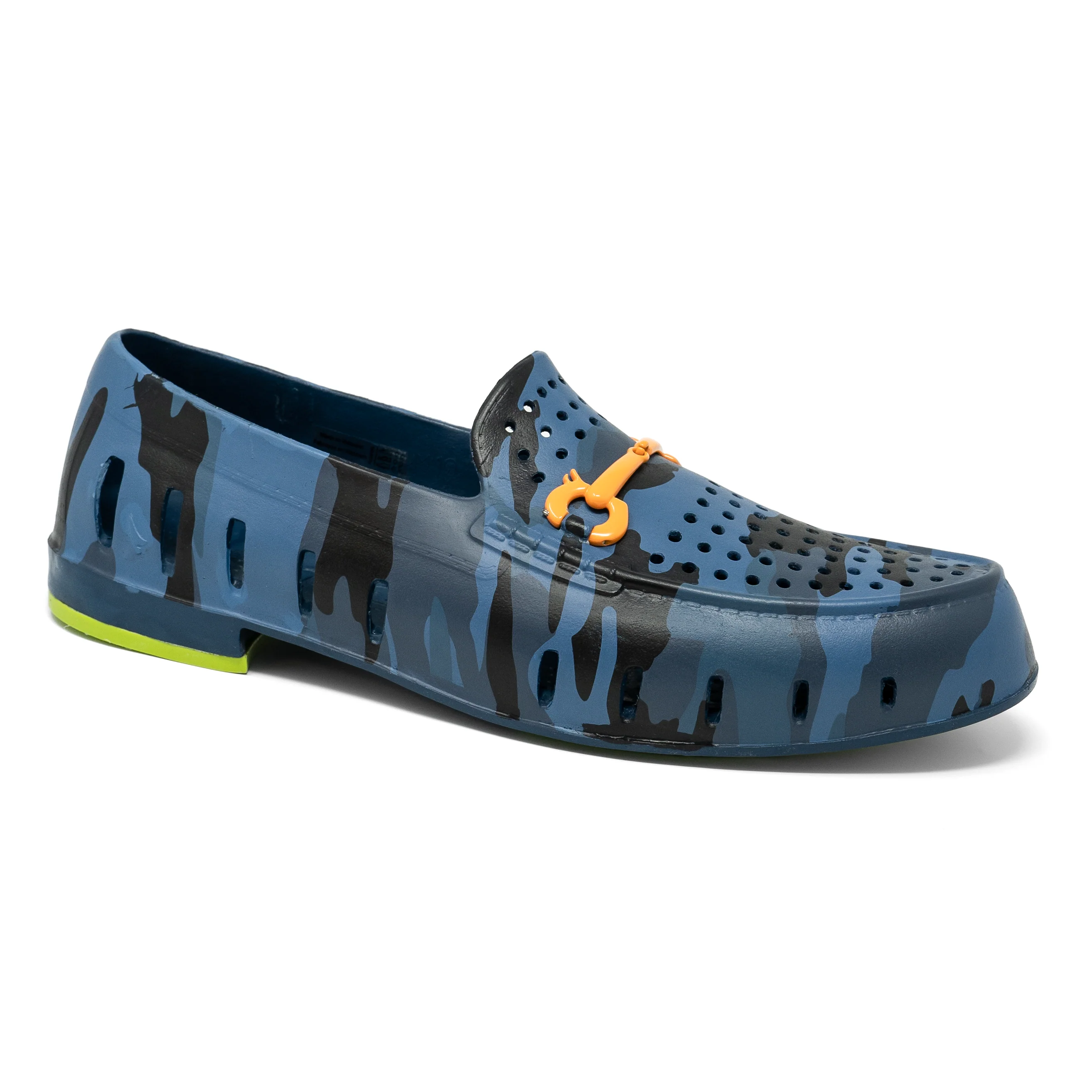 CHAIRMAN BIT - BLUE CAMO/LIME GREEN - MENS - FINAL SALE - Image 3