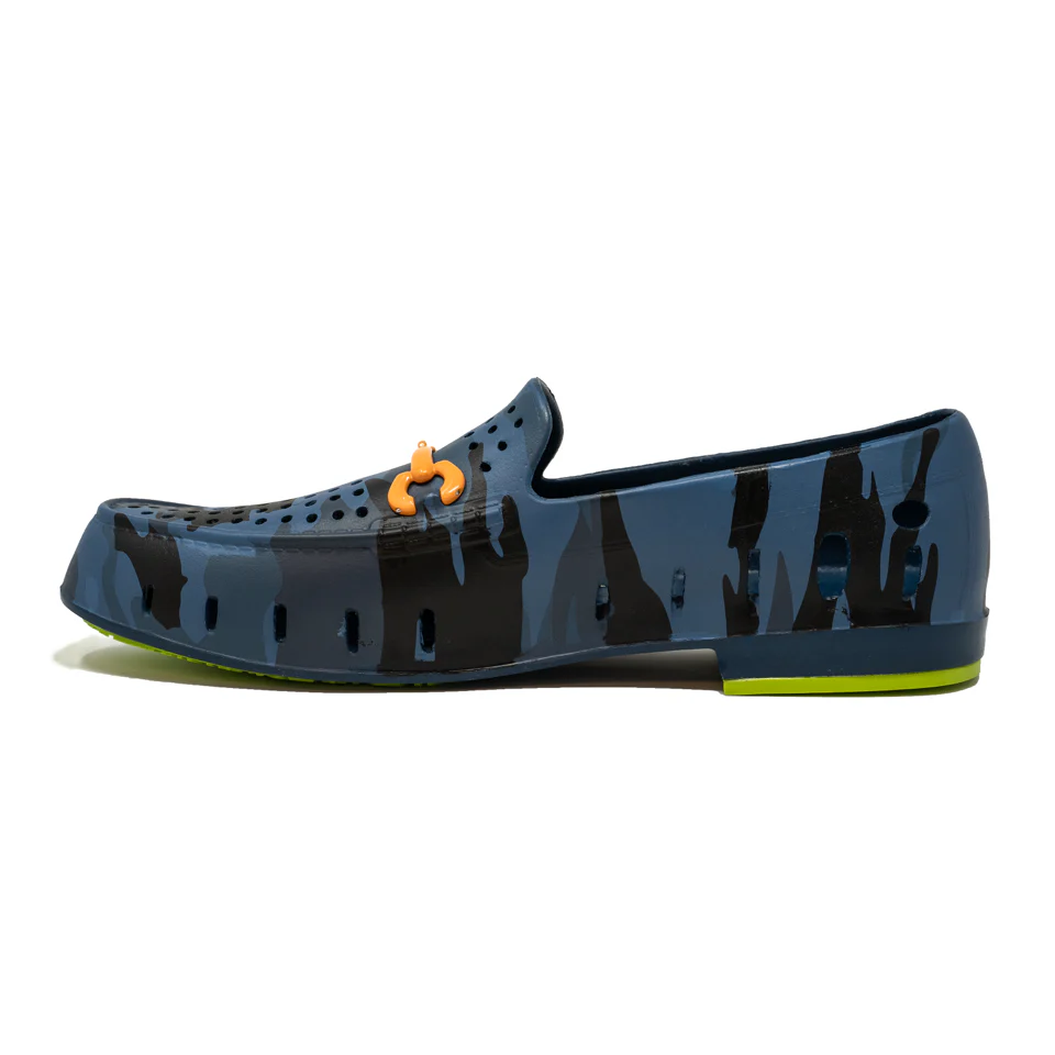 CHAIRMAN BIT - BLUE CAMO/LIME GREEN - MENS - FINAL SALE - Image 6
