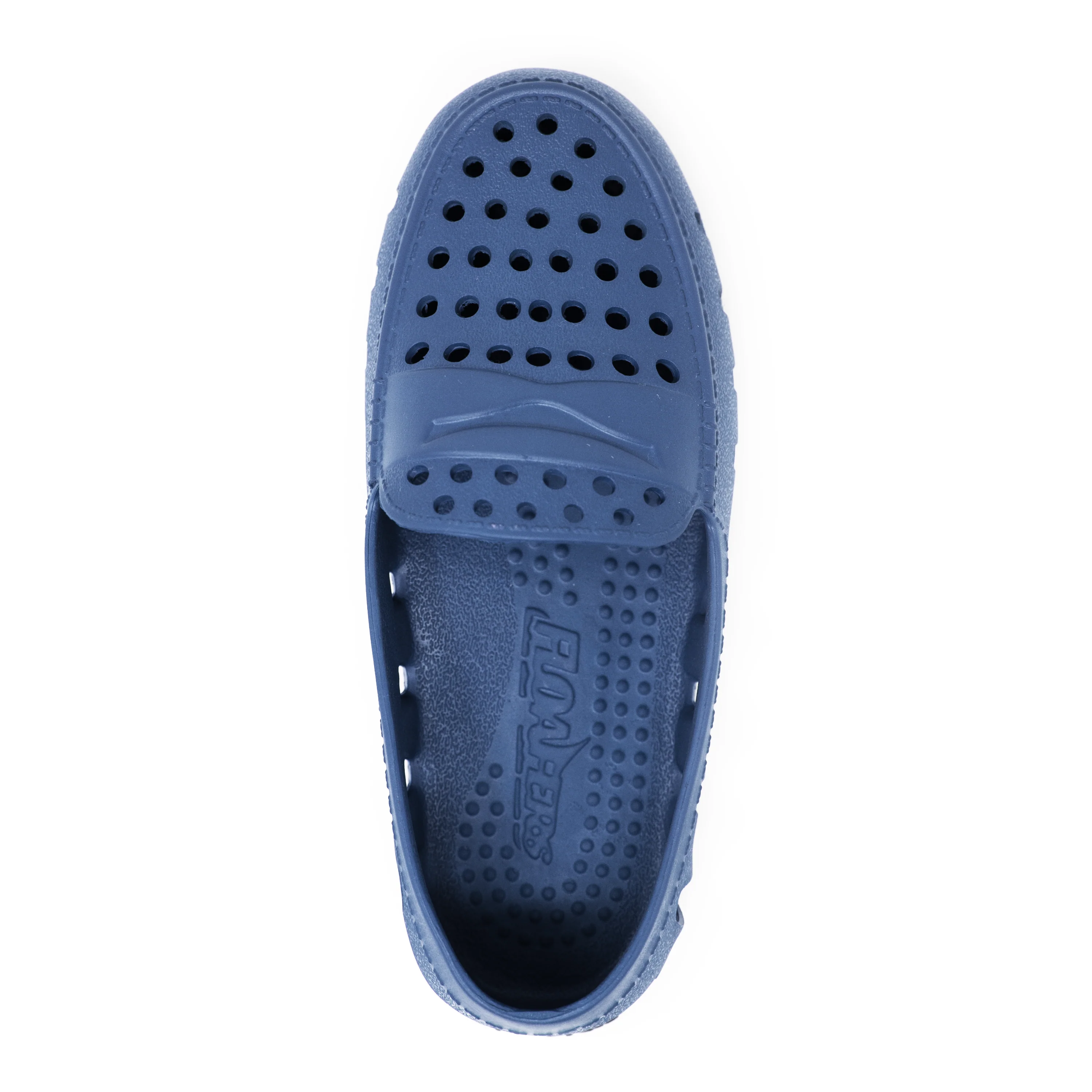 Kids Prodigy Navy Peony Black Loafers - Image 7