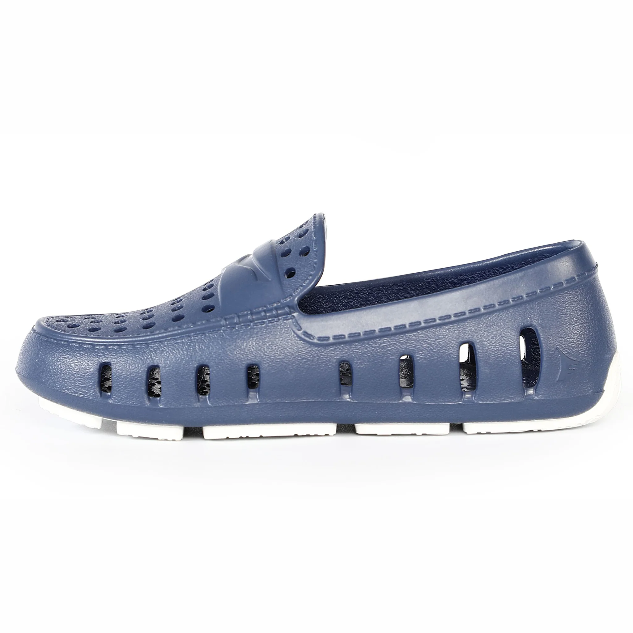 Kids Prodigy Navy Peony Bright White Loafers - Image 6