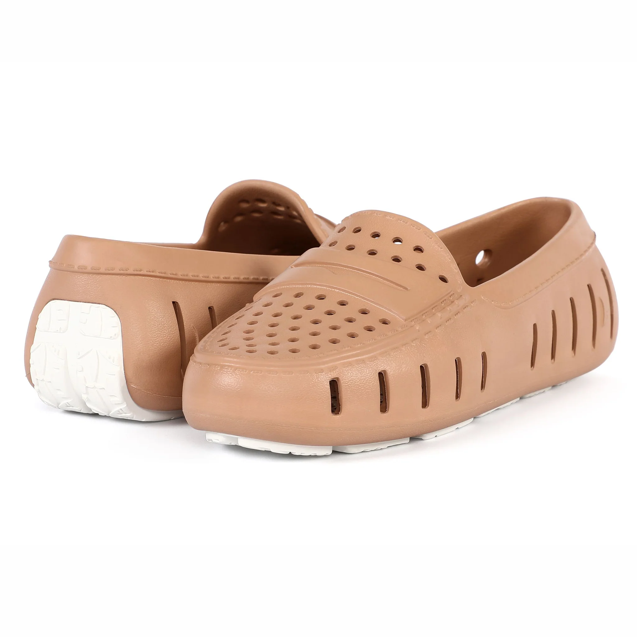 TAN/BRIGHT WHITE POSH - FINAL SALE - Image 3