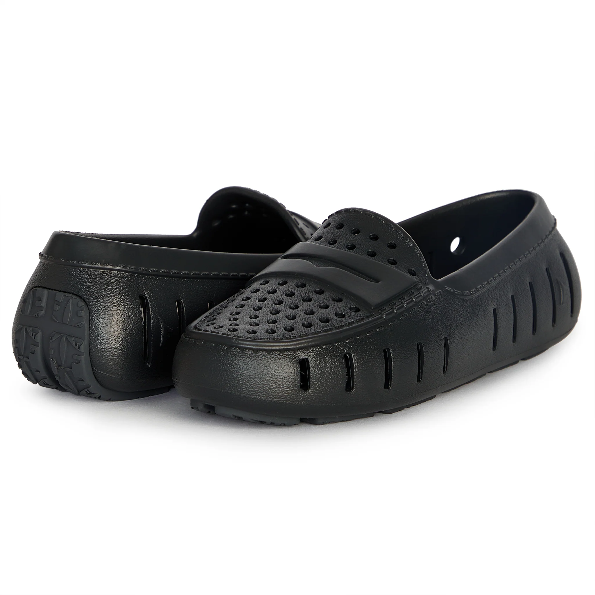 Women's Posh Black Asphalt Loafers - Image 4