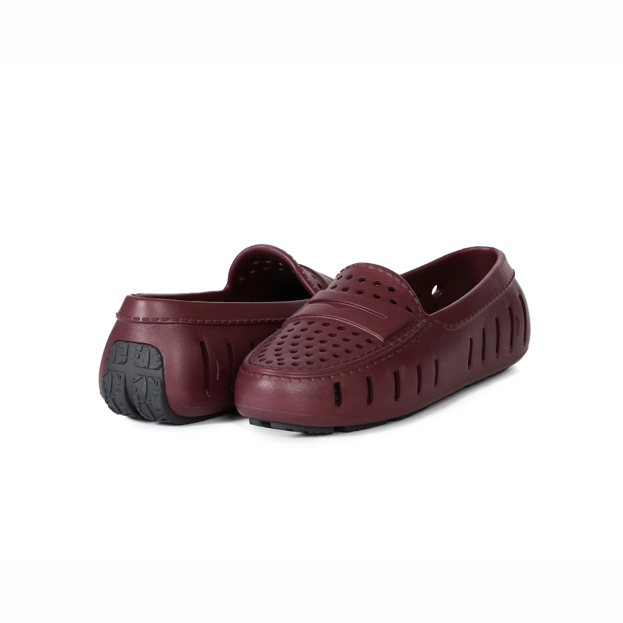 Women's Posh Burgundy Asphalt Loafers - Image 3