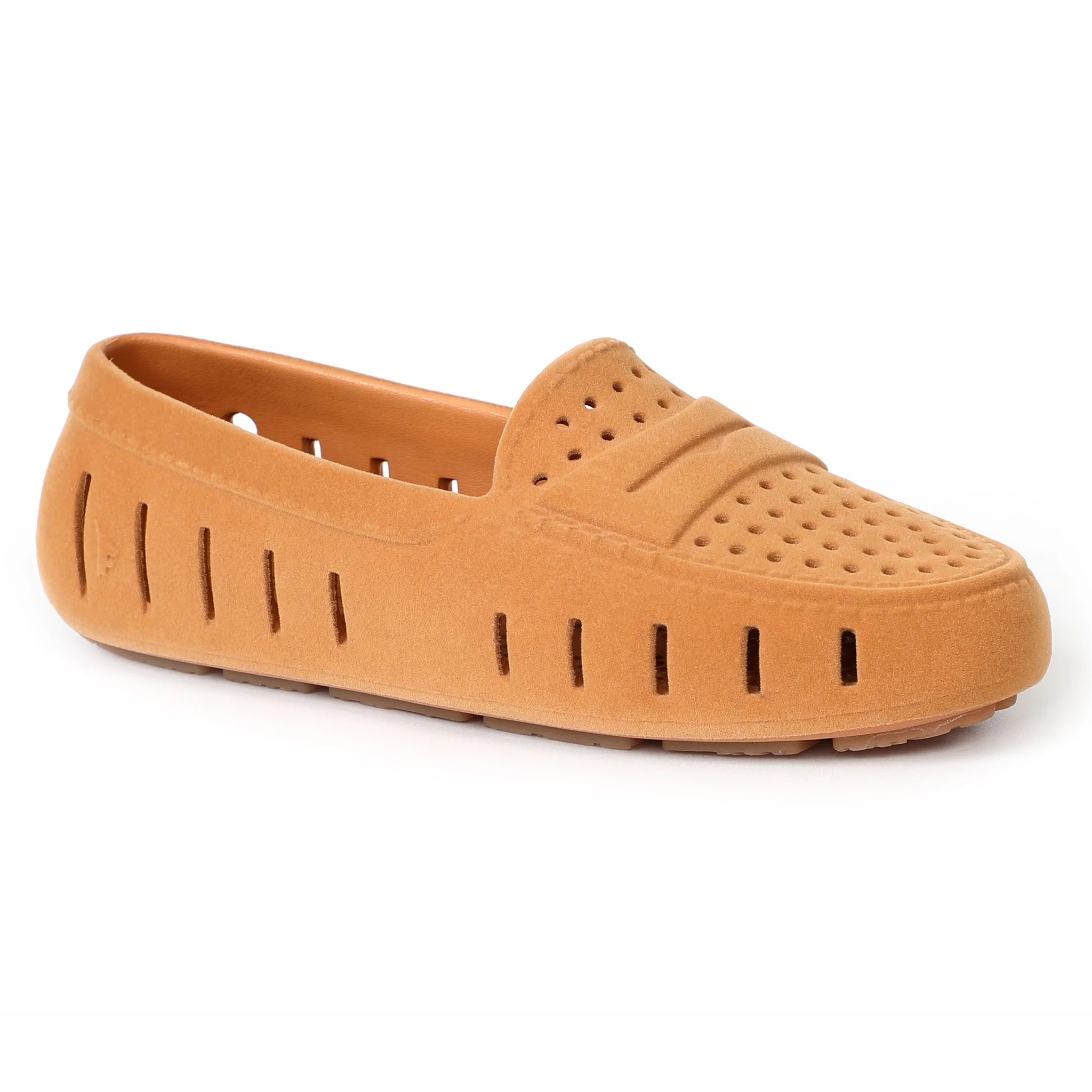 Women's Posh Cognac Suede Loafers - Image 4