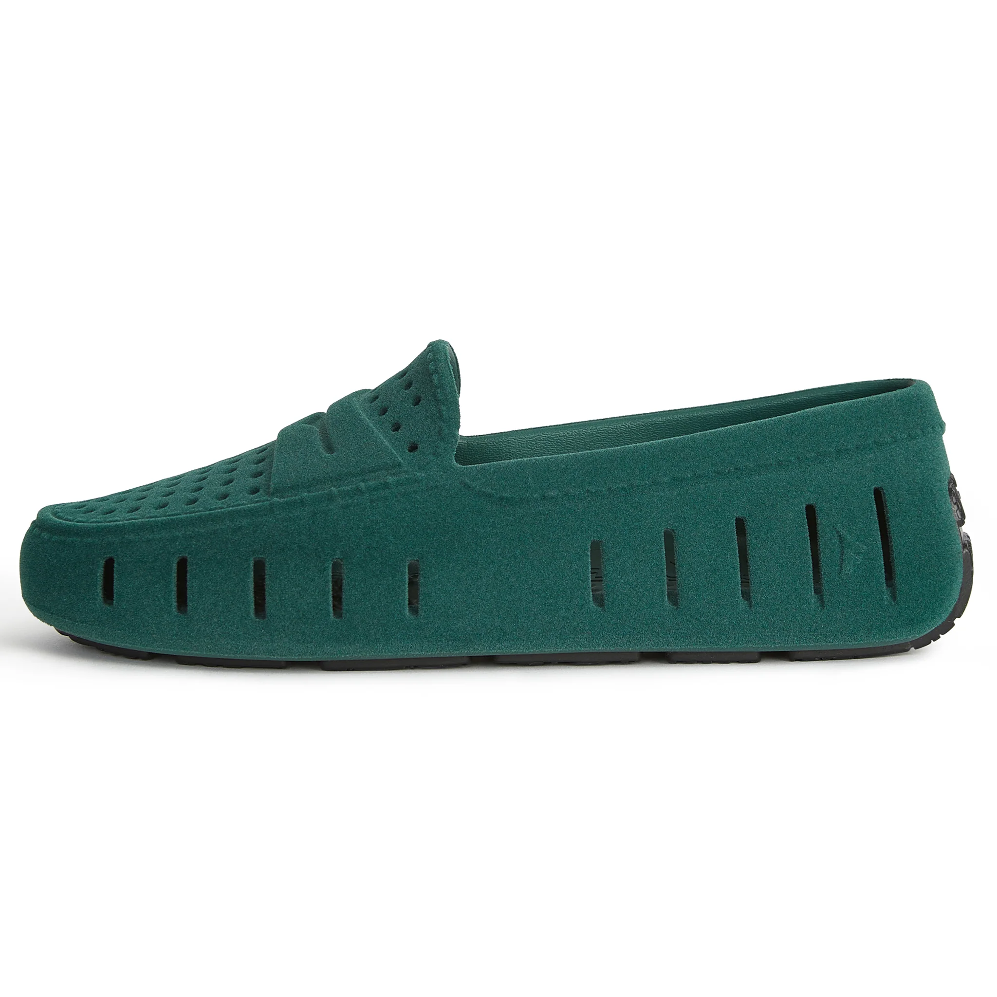Women's Posh Emerald Suede Loafers - Image 5