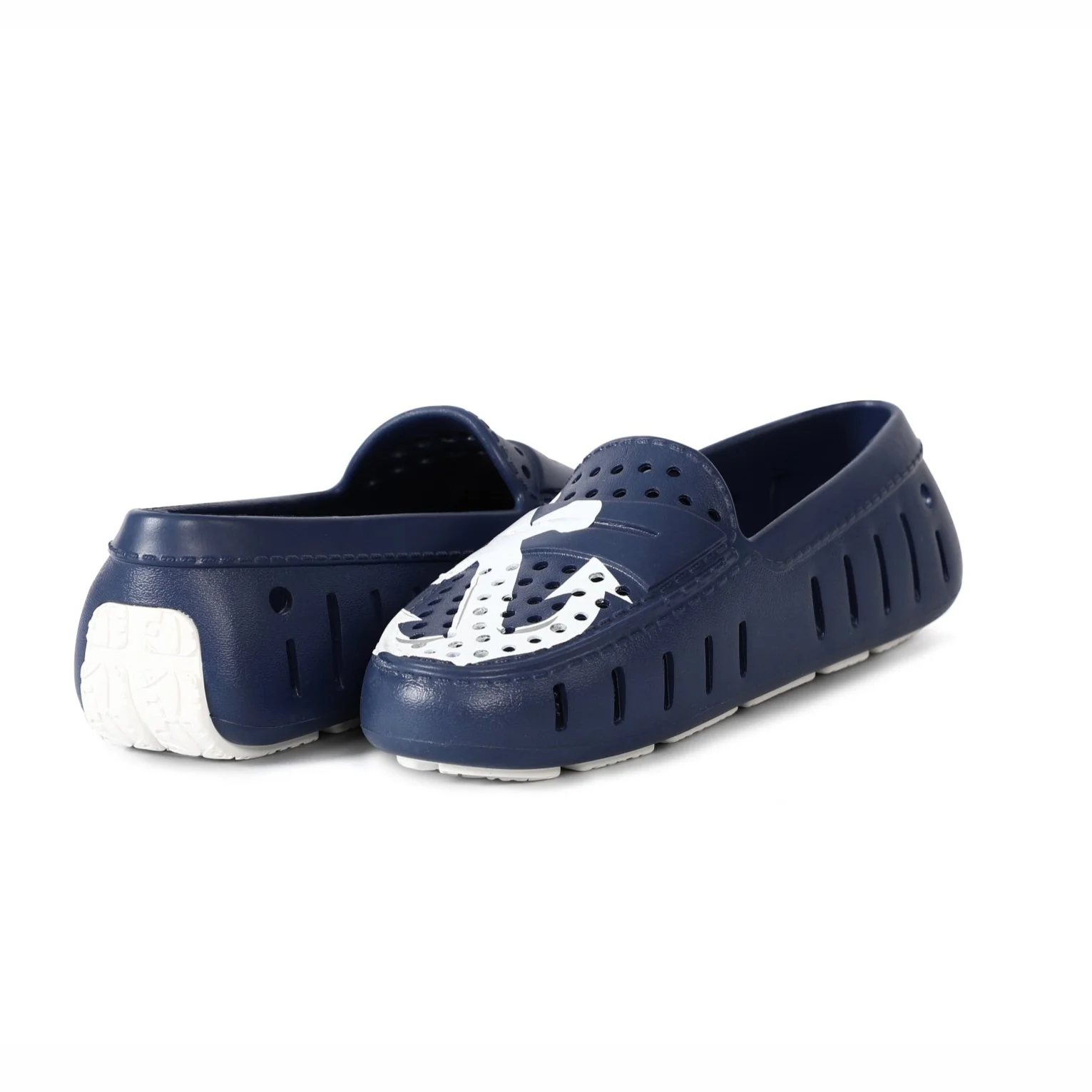 NAVY/WHITE ANCHOR POSH PRINT - FINAL SALE - Image 3