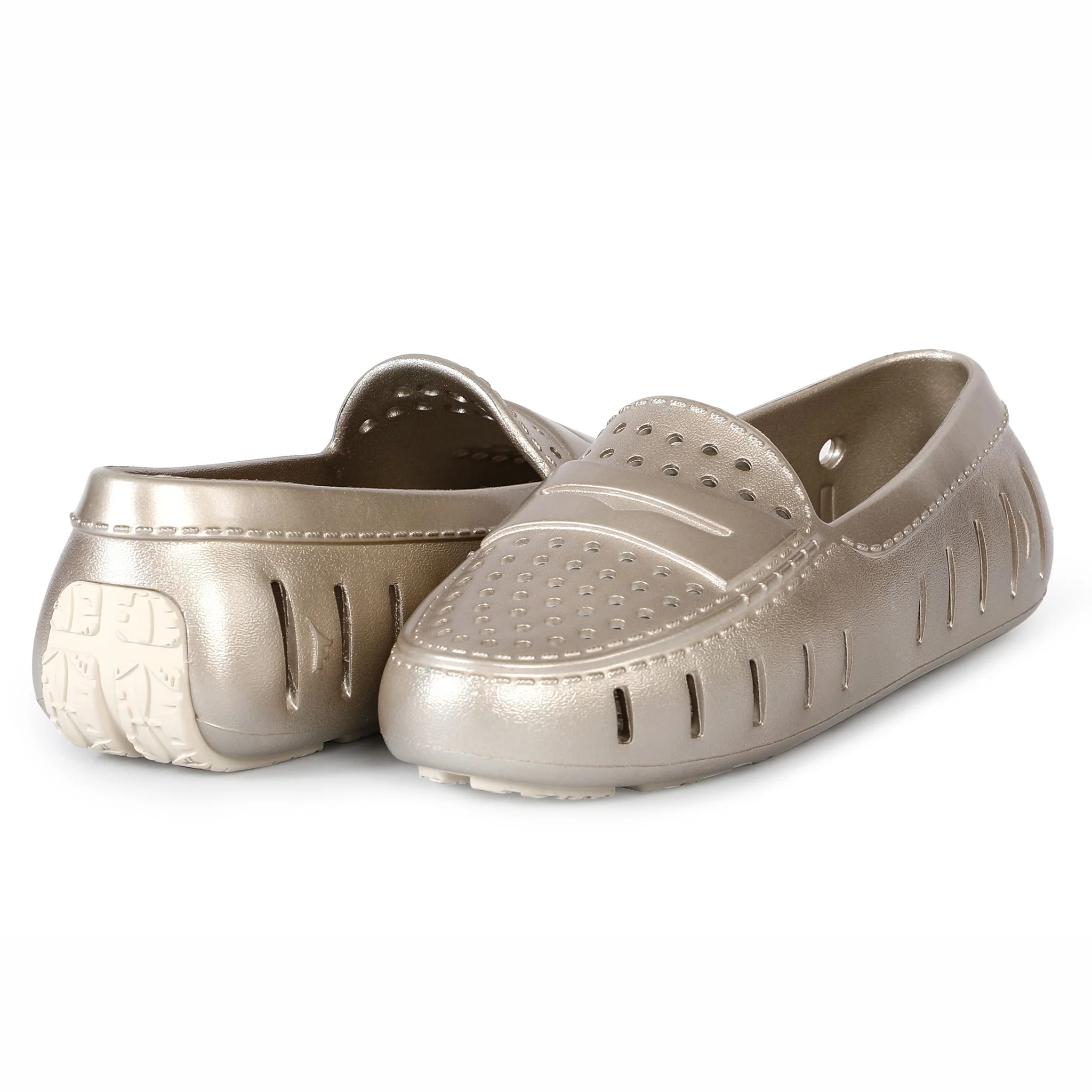 WHITE GOLD/CREAM POSH METALLIC - FINAL SALE - Image 4