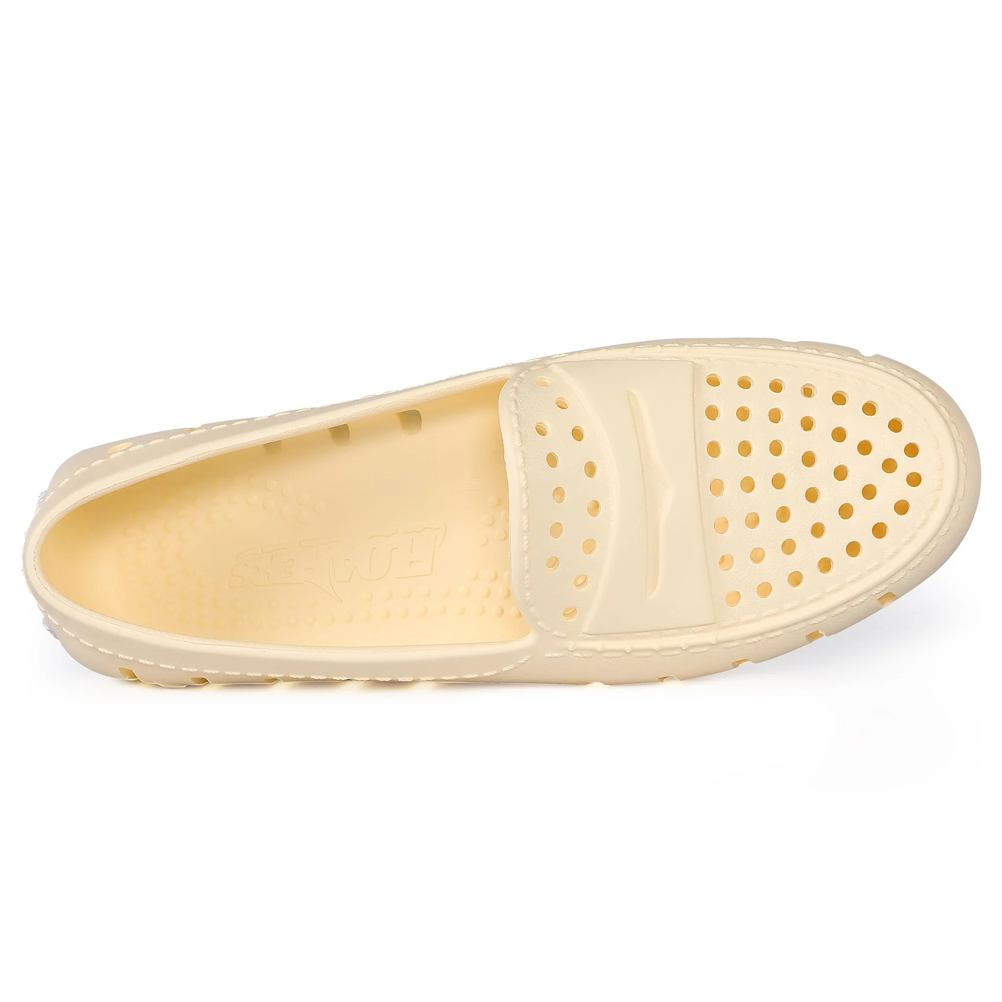 Women's Posh Lemon Ice Bright White Loafers - Image 6