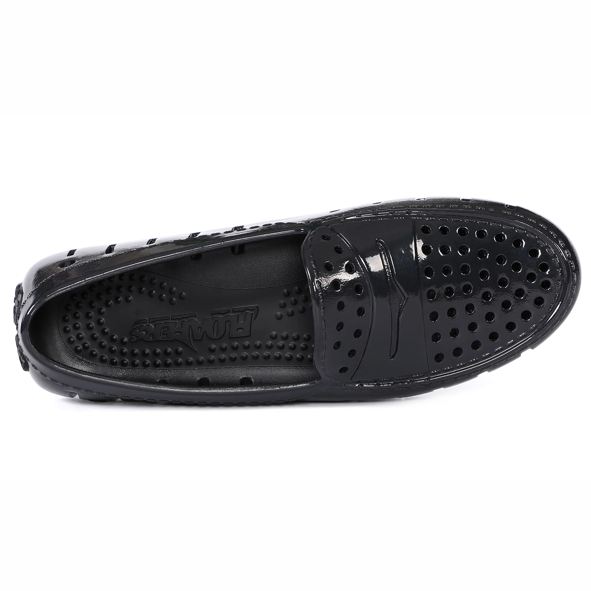 Women's Posh Black Patent Loafers - Image 7