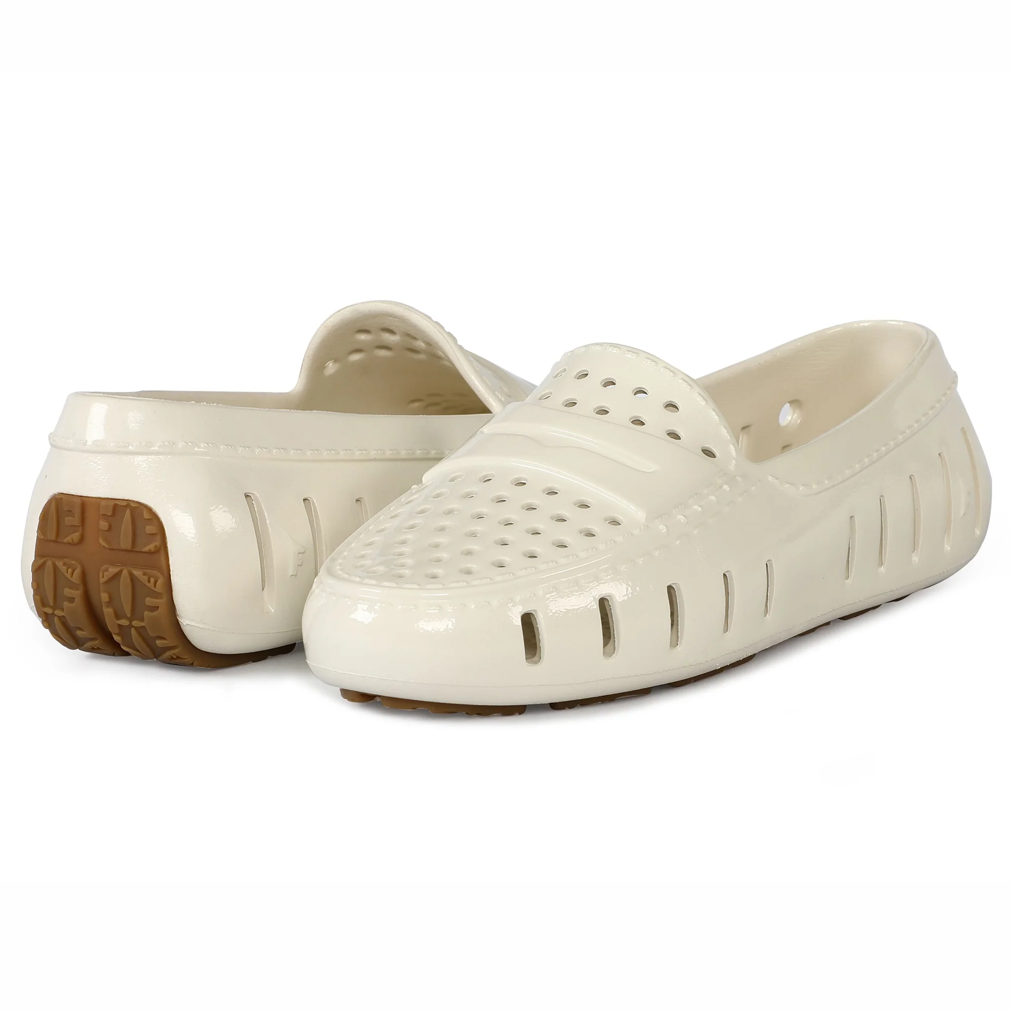 Women's Posh Bone Gum Patent Loafers - Image 4