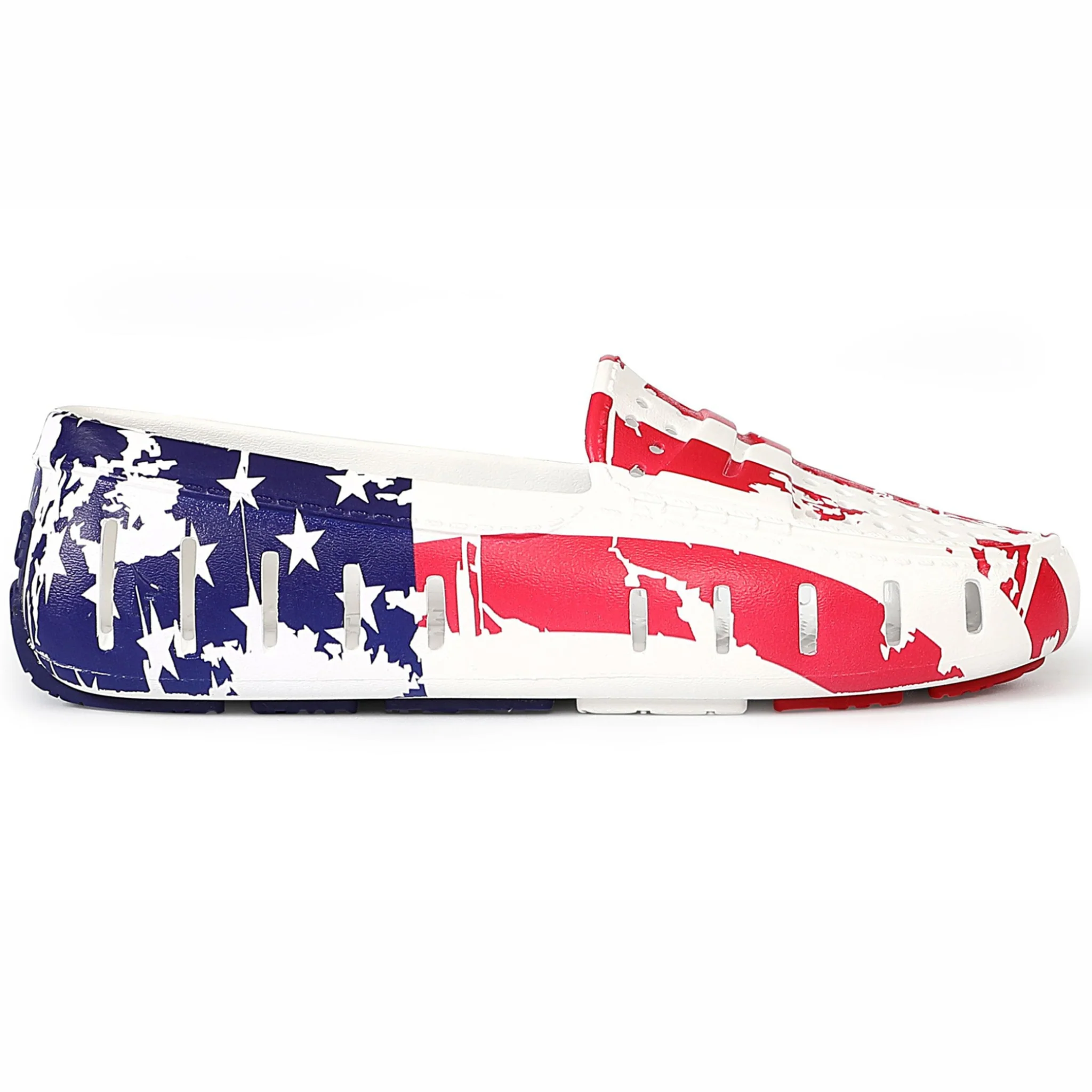 Women's Posh Old Glory Print Loafers
